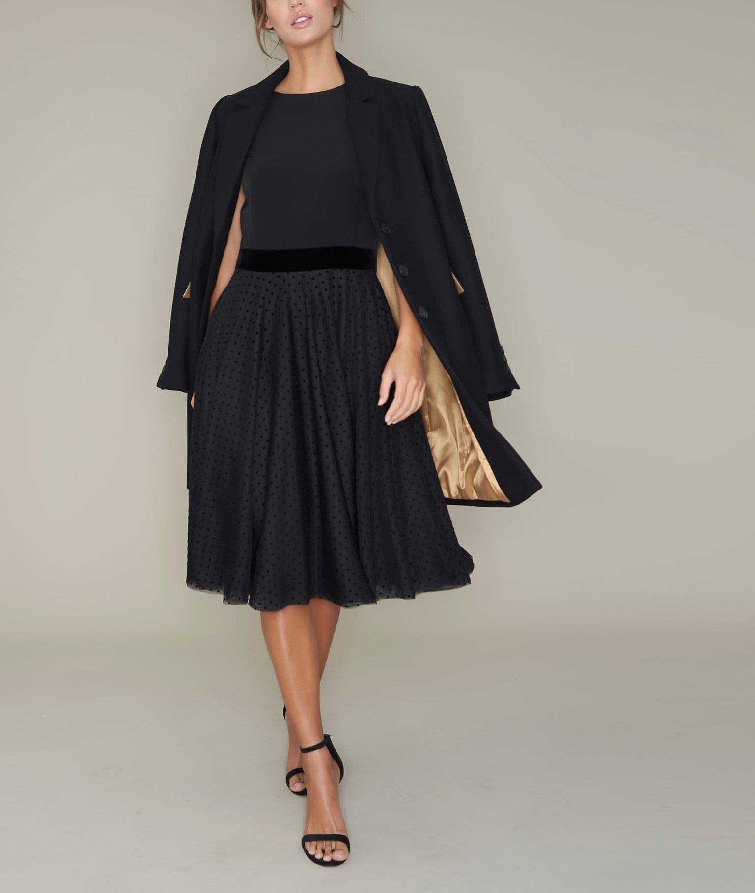 Robe dansante tulle plumetis Haupe Faume - seconde main