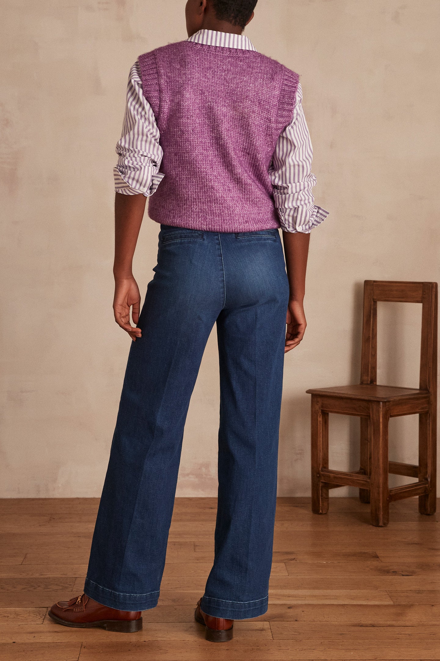 Jean wideleg OXAN Faume - seconde main