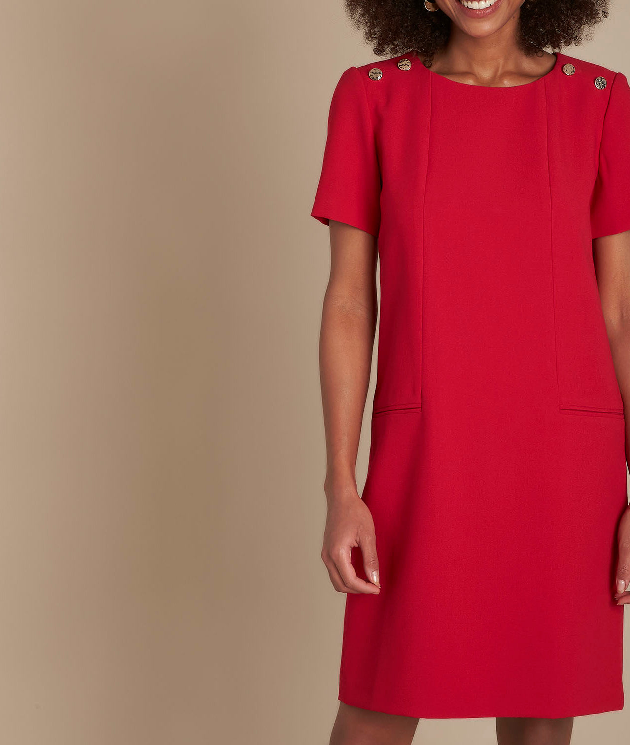 Robe droite compacte Idylle Faume - seconde main