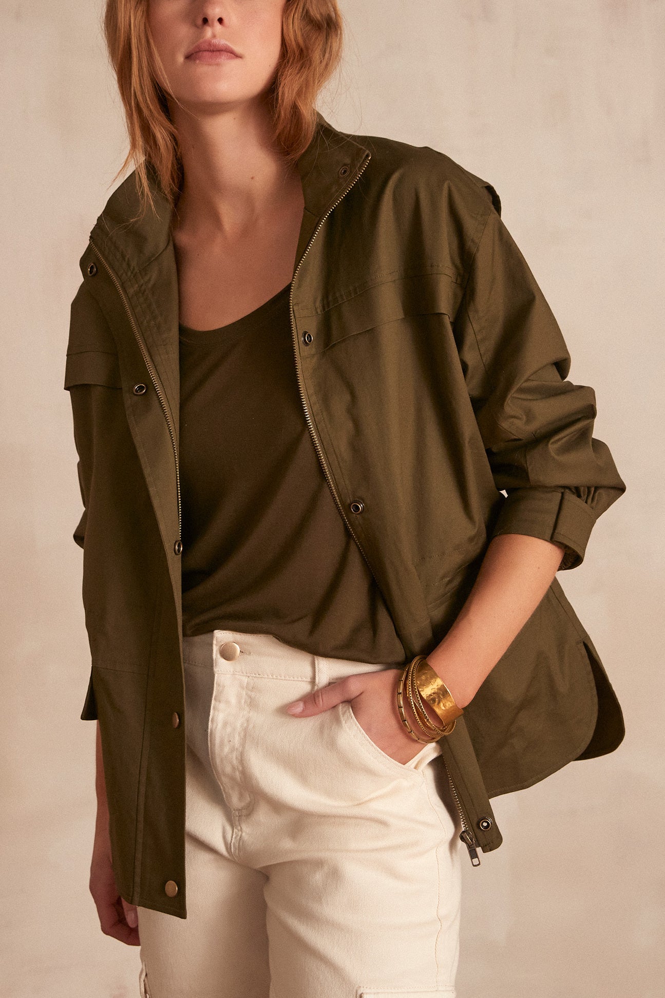 Parka courte Bianca Faume - seconde main