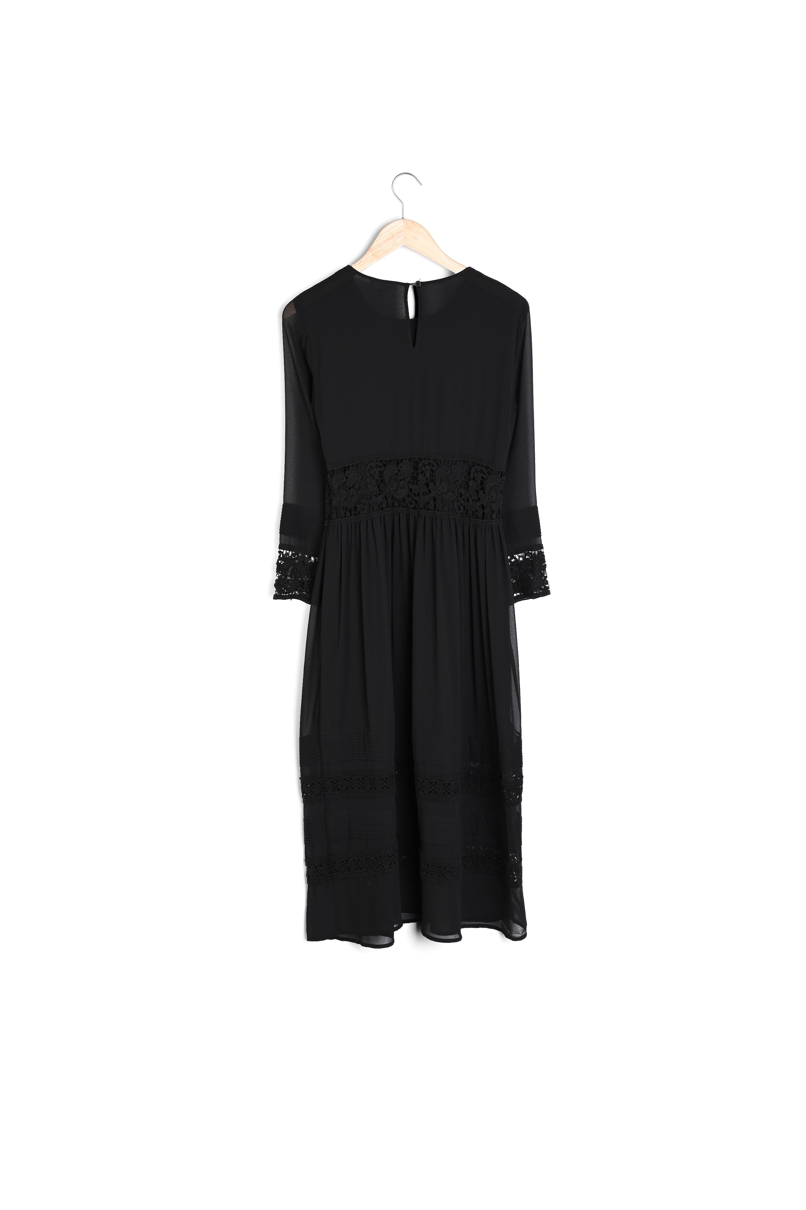 Robe longue en dentelle Charlotte Faume - seconde main