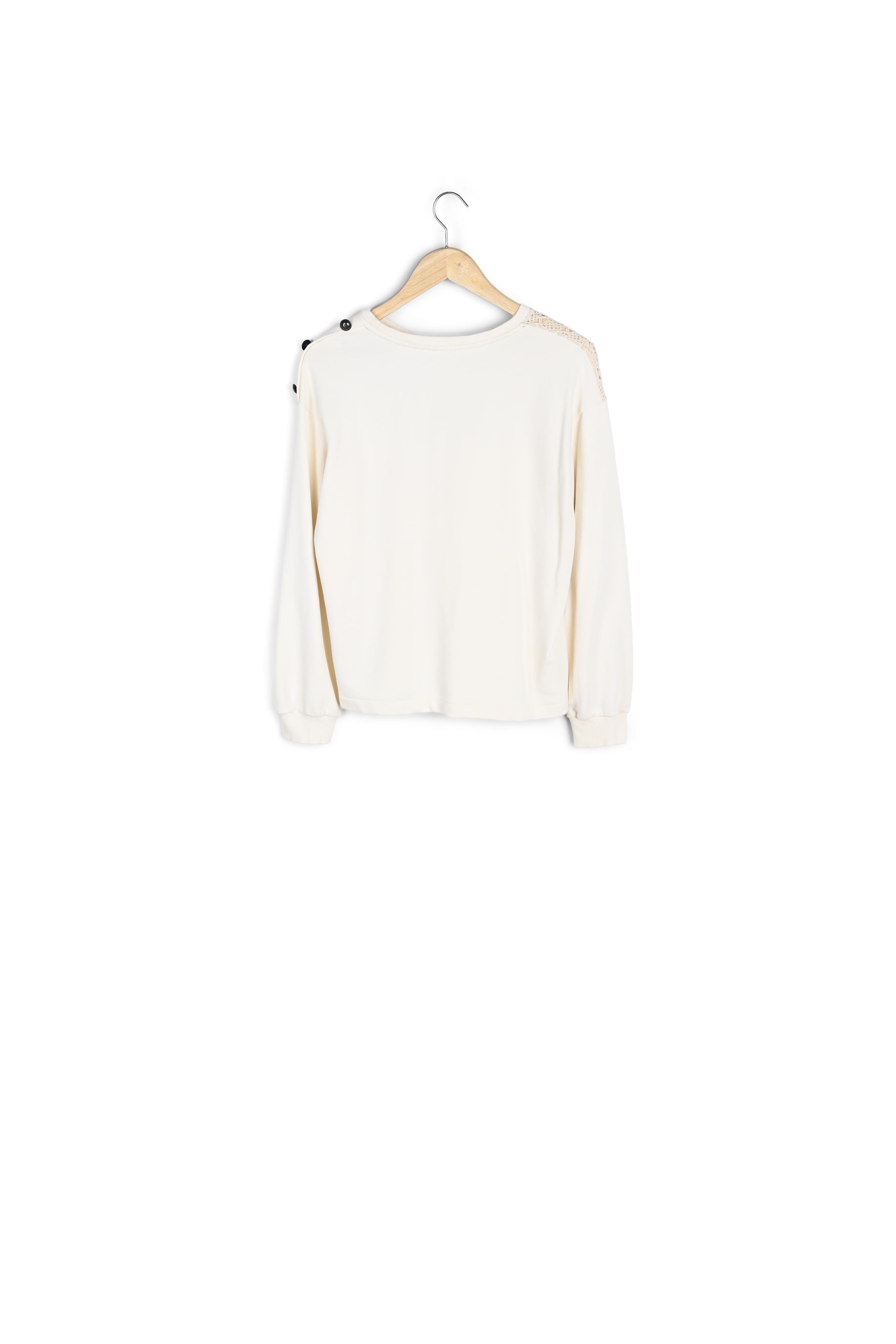 Sweat à dentelle Dimitri Faume - seconde main