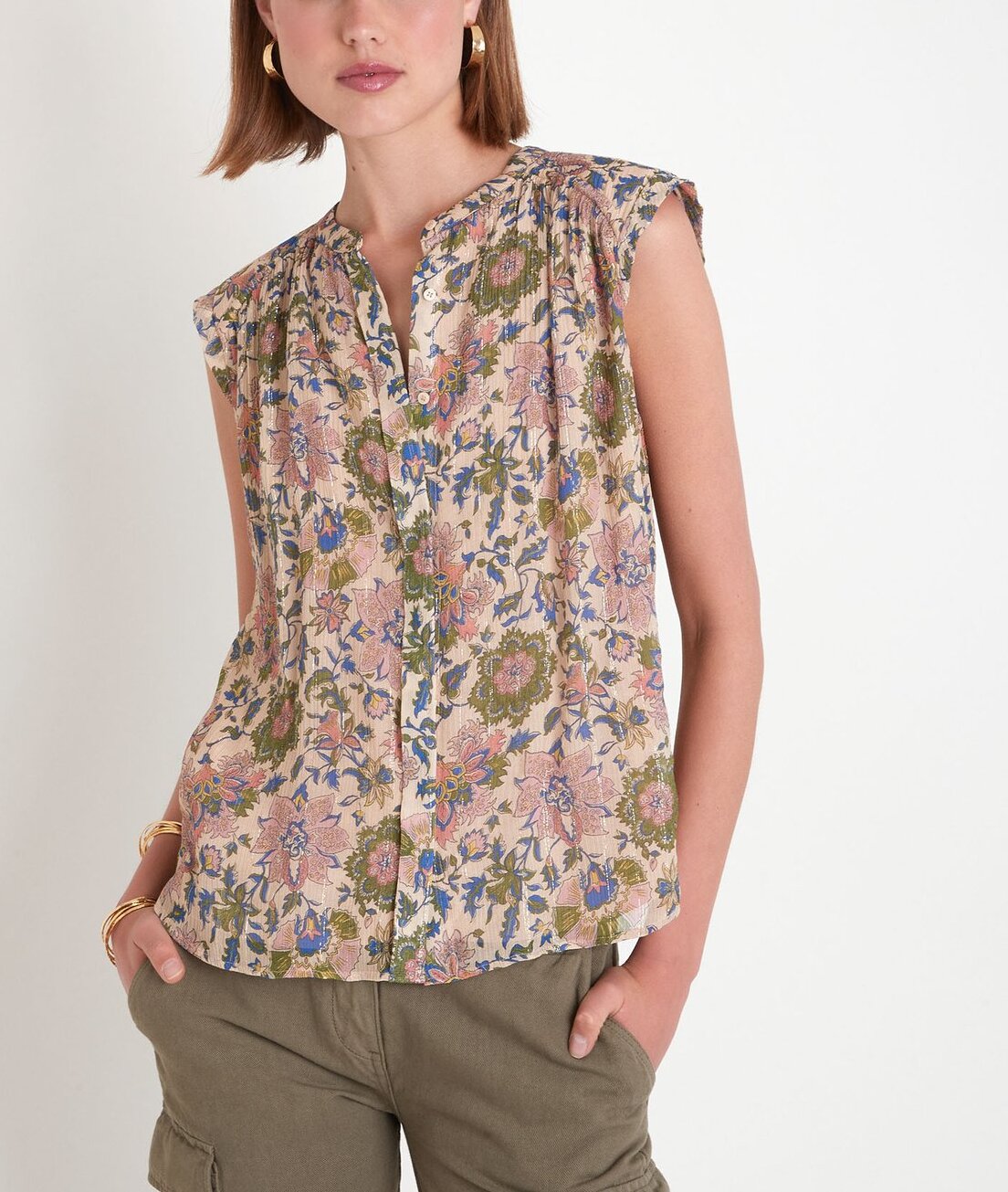 Jean slim en coton bio et recyclé noir Nara Faume - seconde main