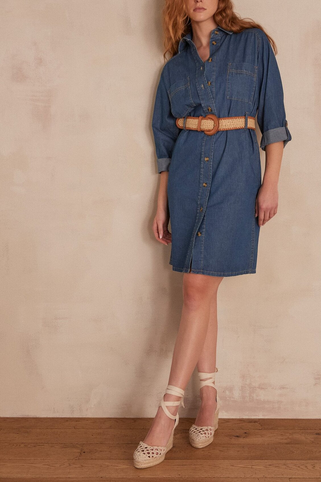 Robe en jean ADELE Faume - seconde main