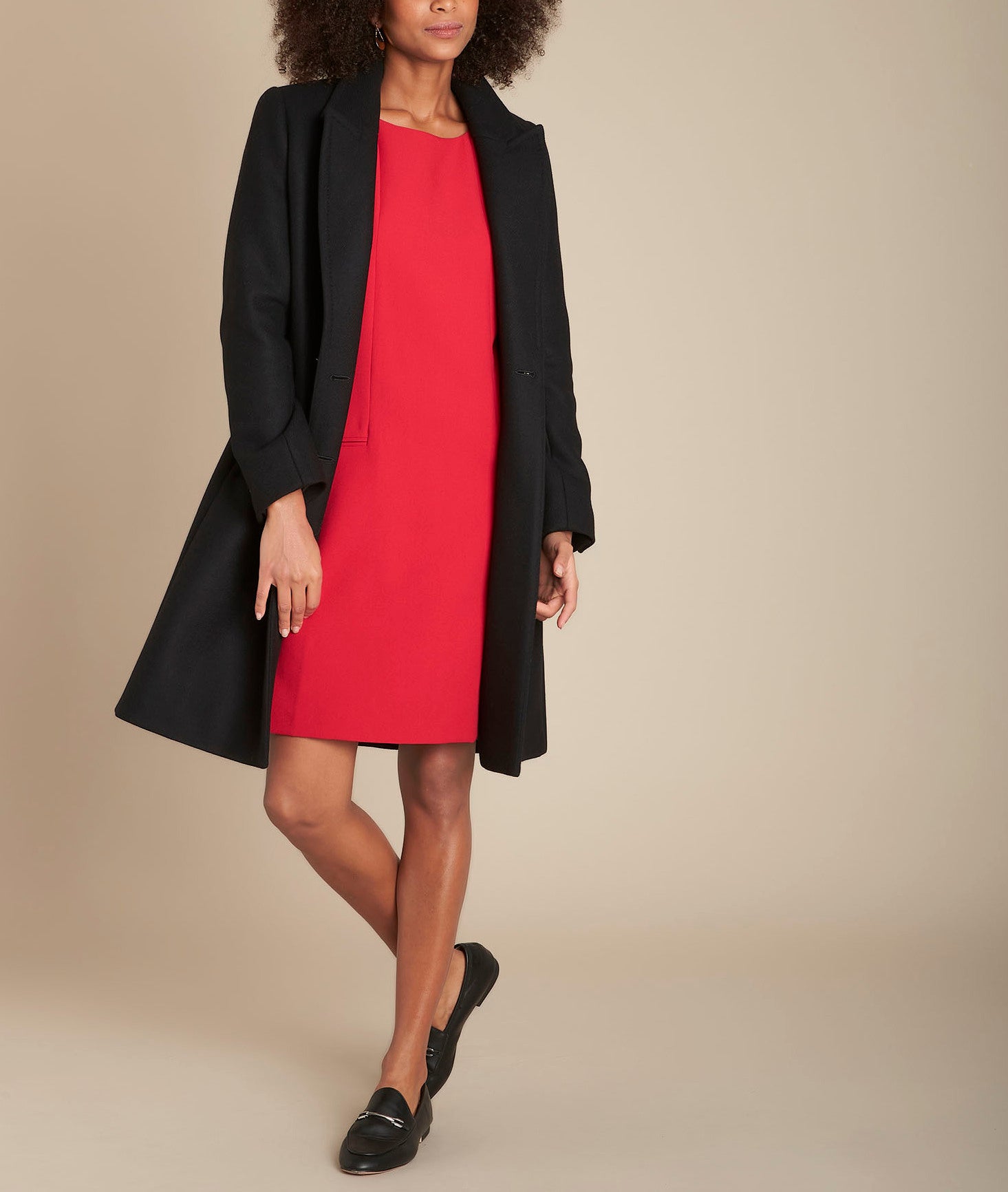 Robe droite compacte Idylle Faume - seconde main