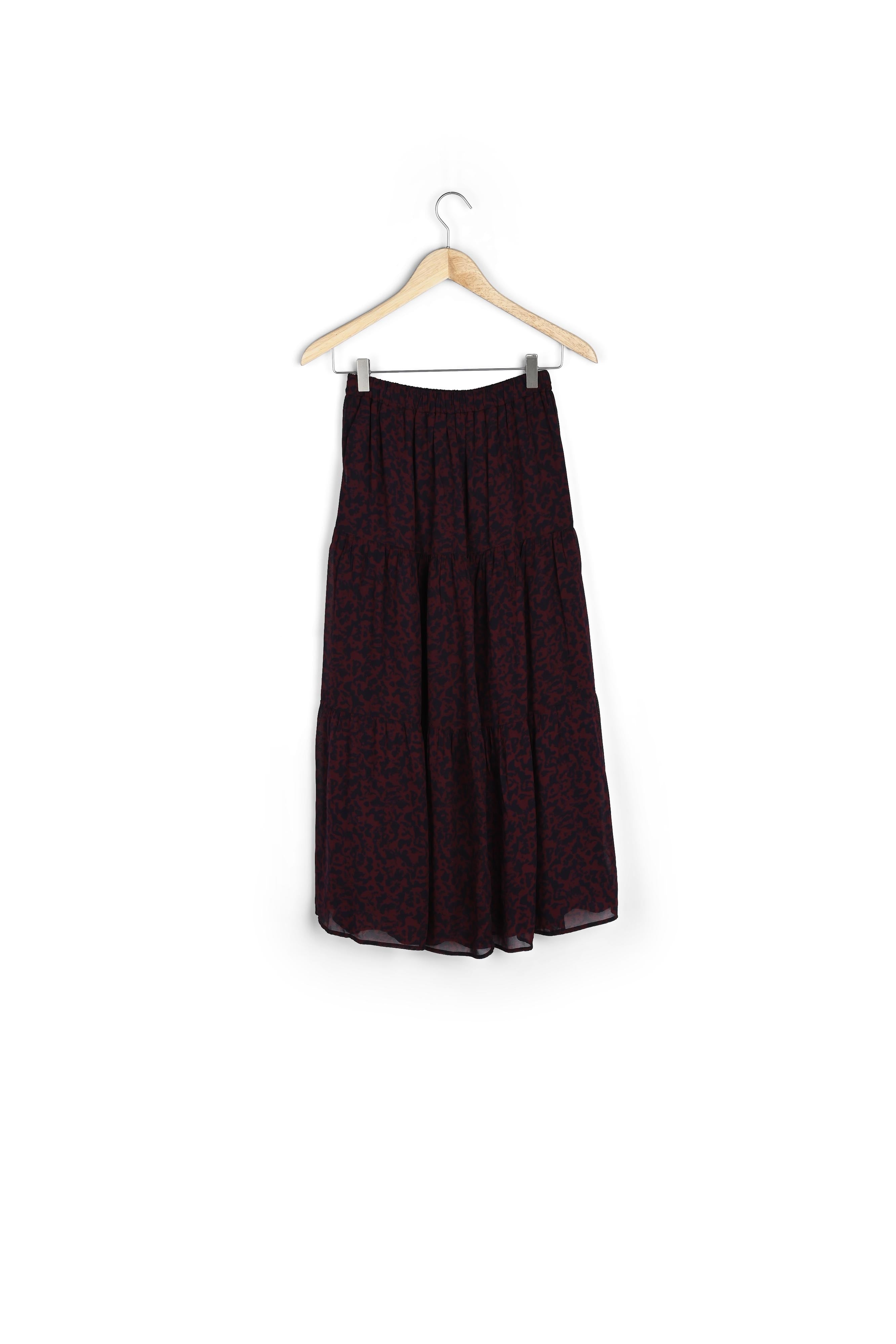 Jupe imprimé fleuri Ginko Faume - seconde main