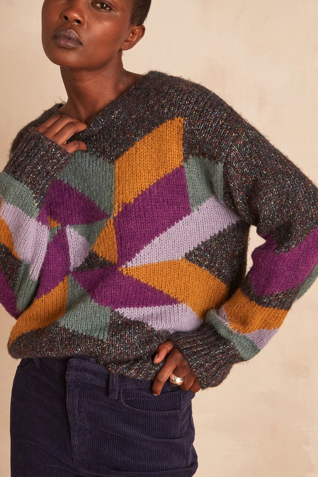 Pull Megan Faume - seconde main