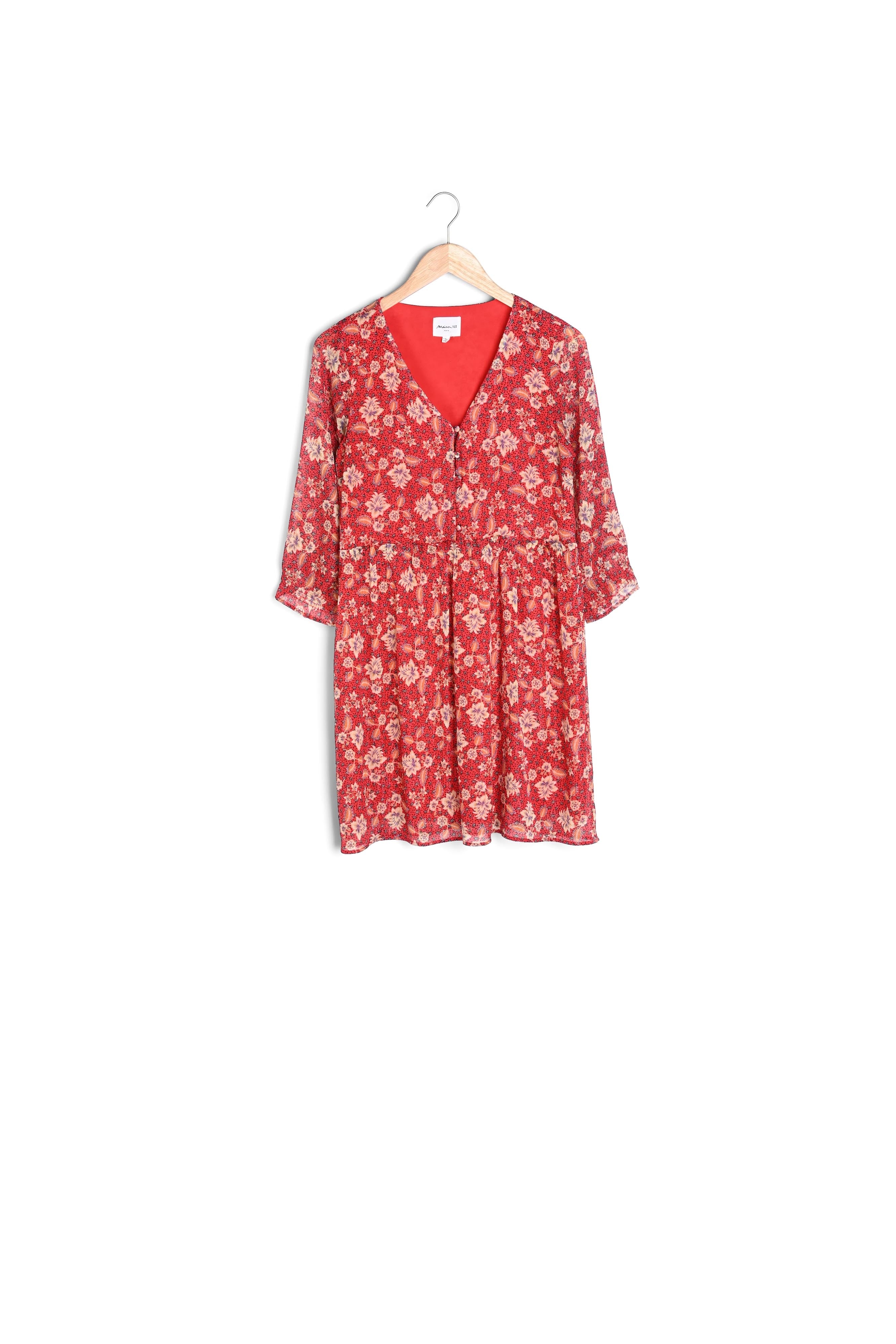 Robe imprimée Clorane Faume - seconde main