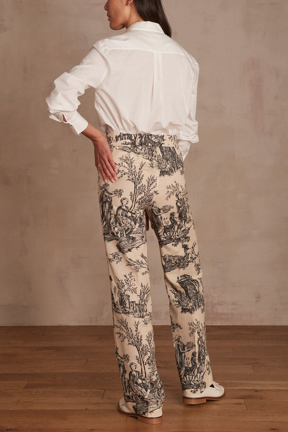 Pantalon large Florentin Faume - seconde main