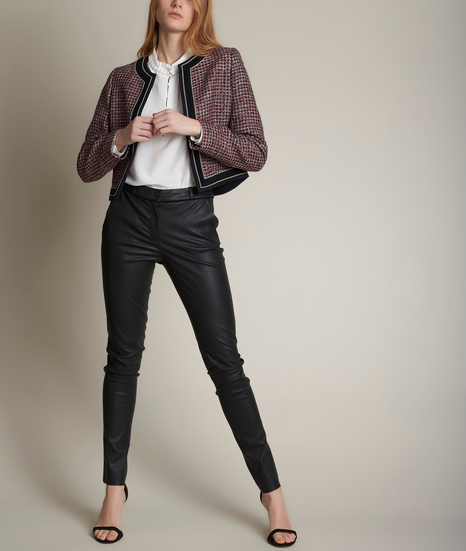 Veste en tweed Ludivine Faume - seconde main