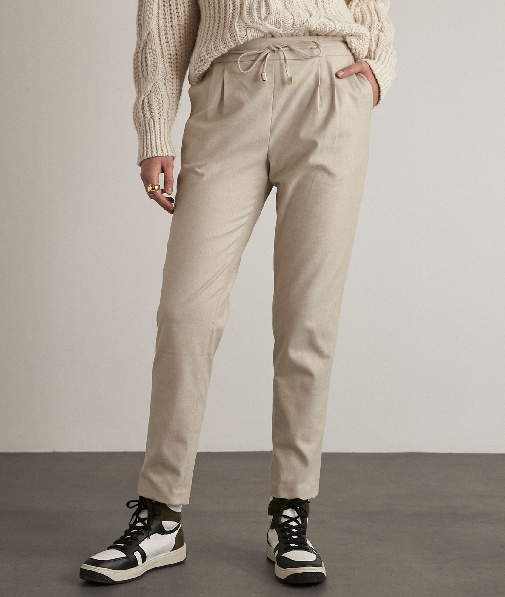 Pantalon chino Flynn Faume - seconde main