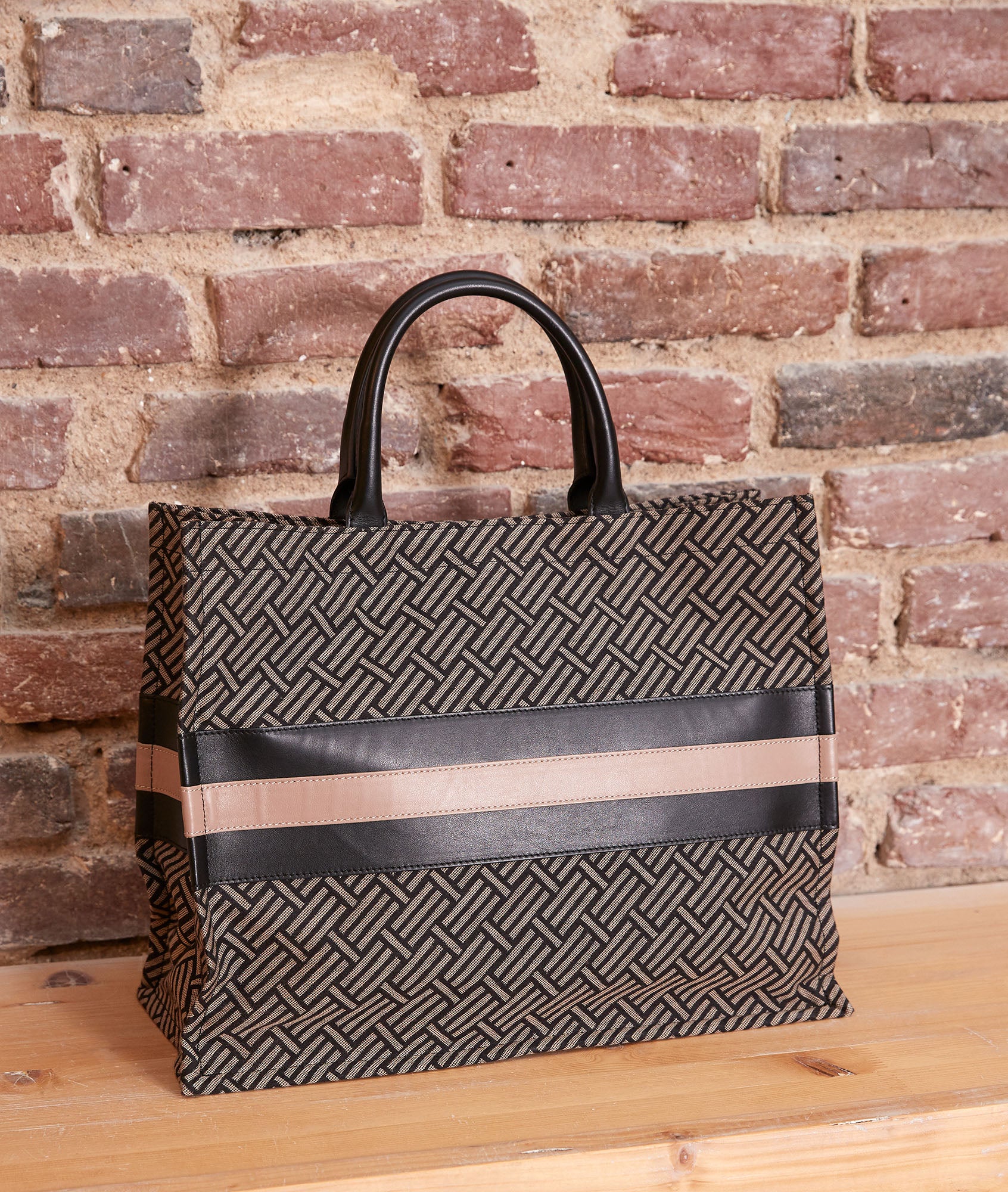 Cabas imprimé Faume - seconde main