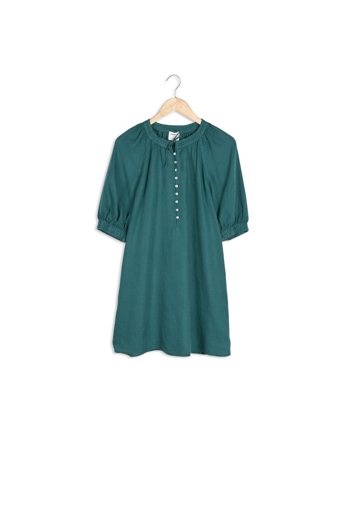 Robe GWYNETH en lin Faume - seconde main