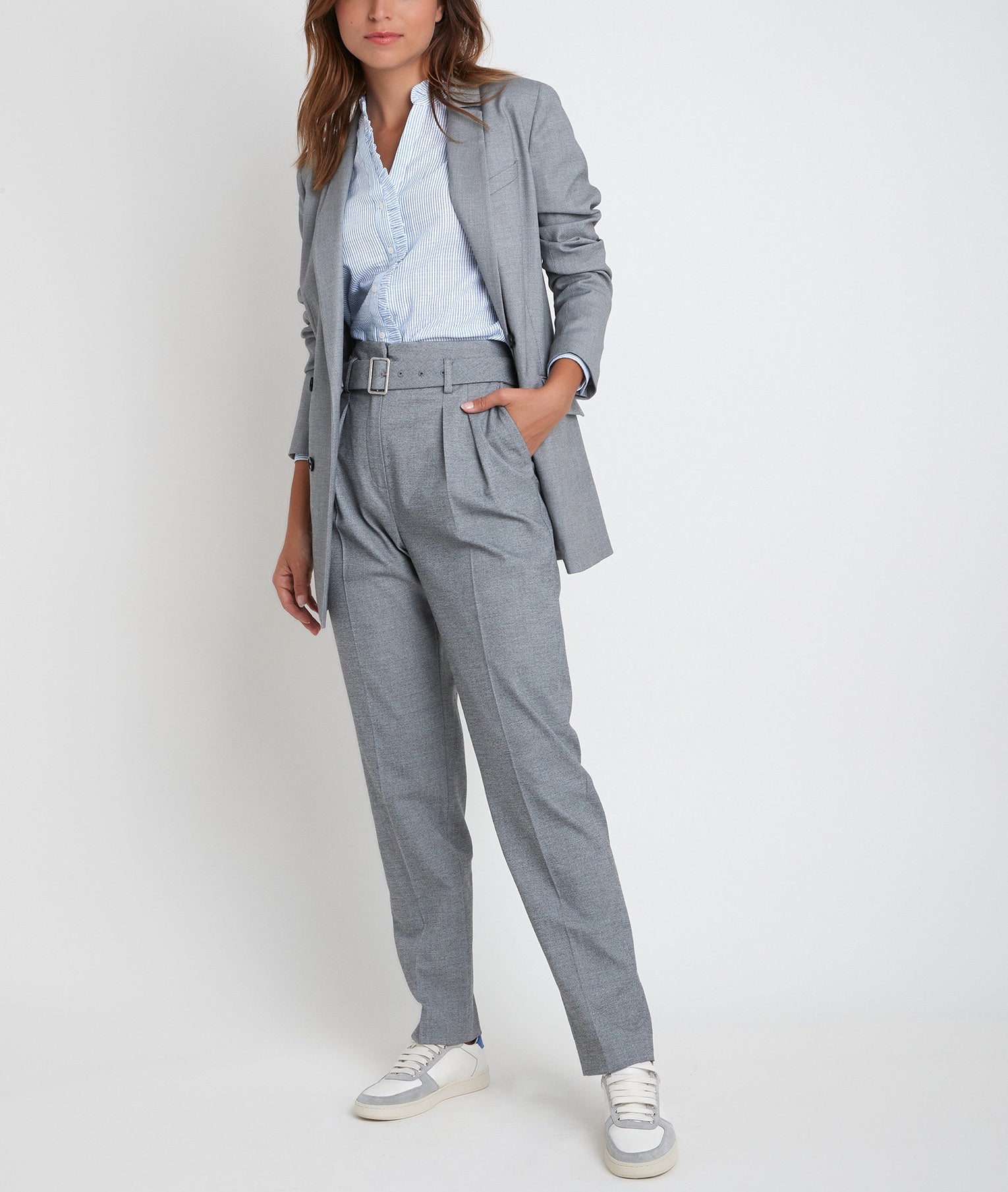 Chemise rayée Joyce Faume - seconde main