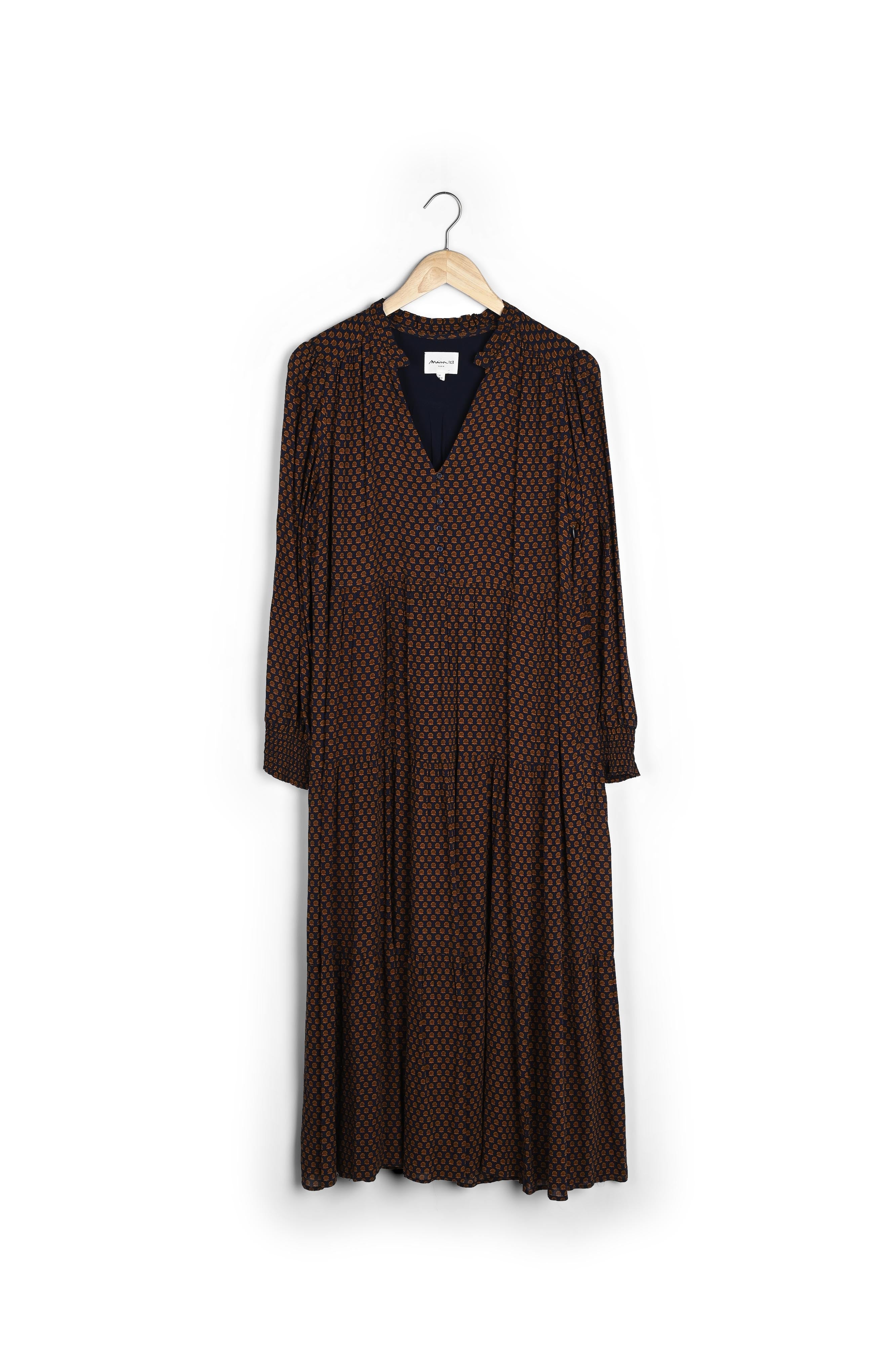 Robe longue imprimée Nada bis Faume - seconde main