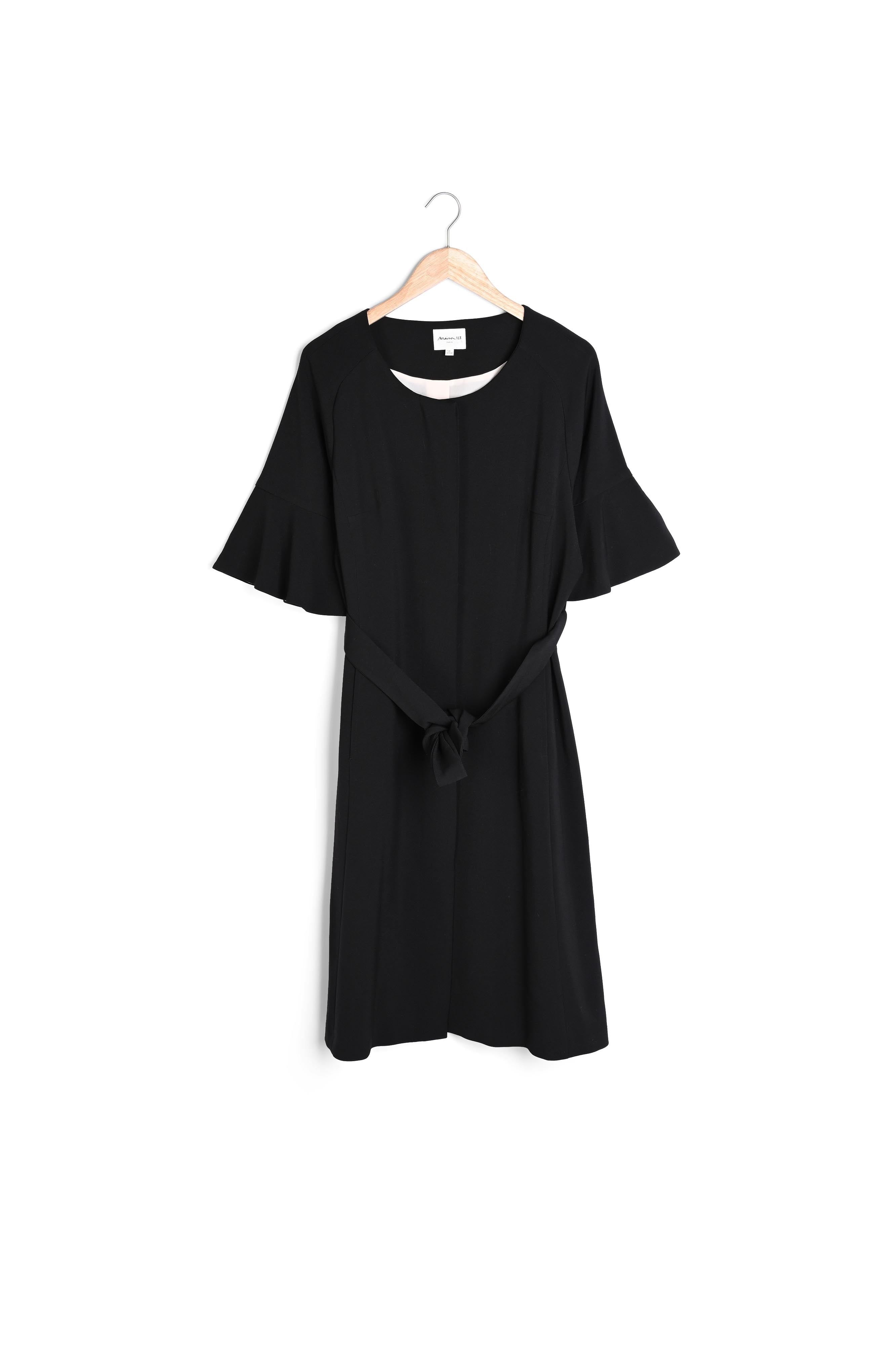 Robe compacte noire Reine Faume - seconde main