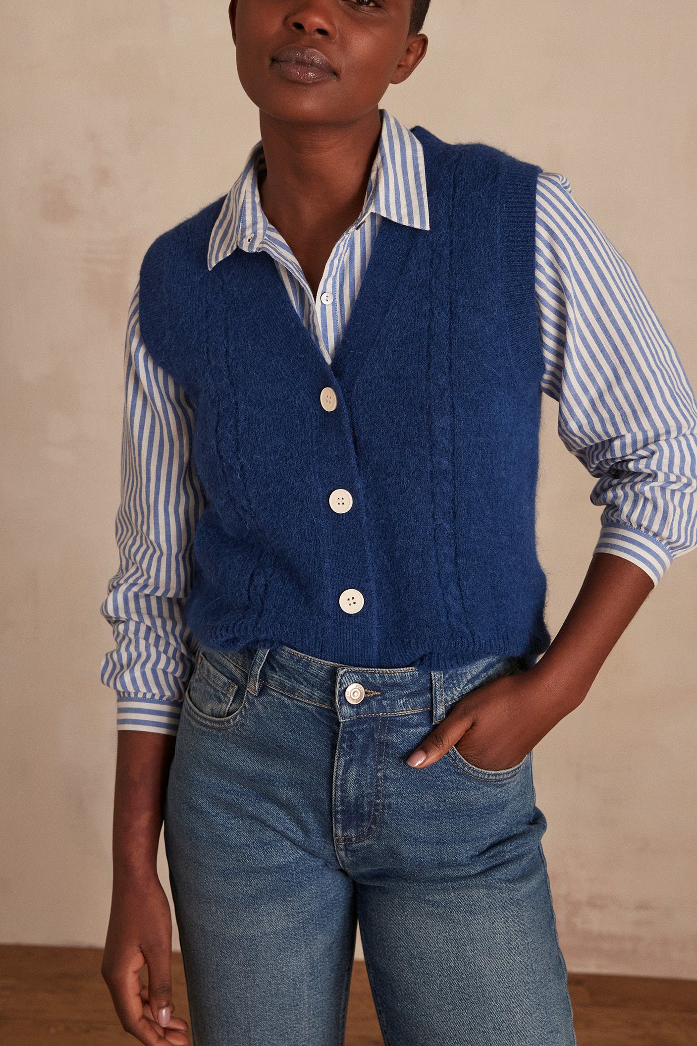 Gilet sans manches Lorie Faume - seconde main