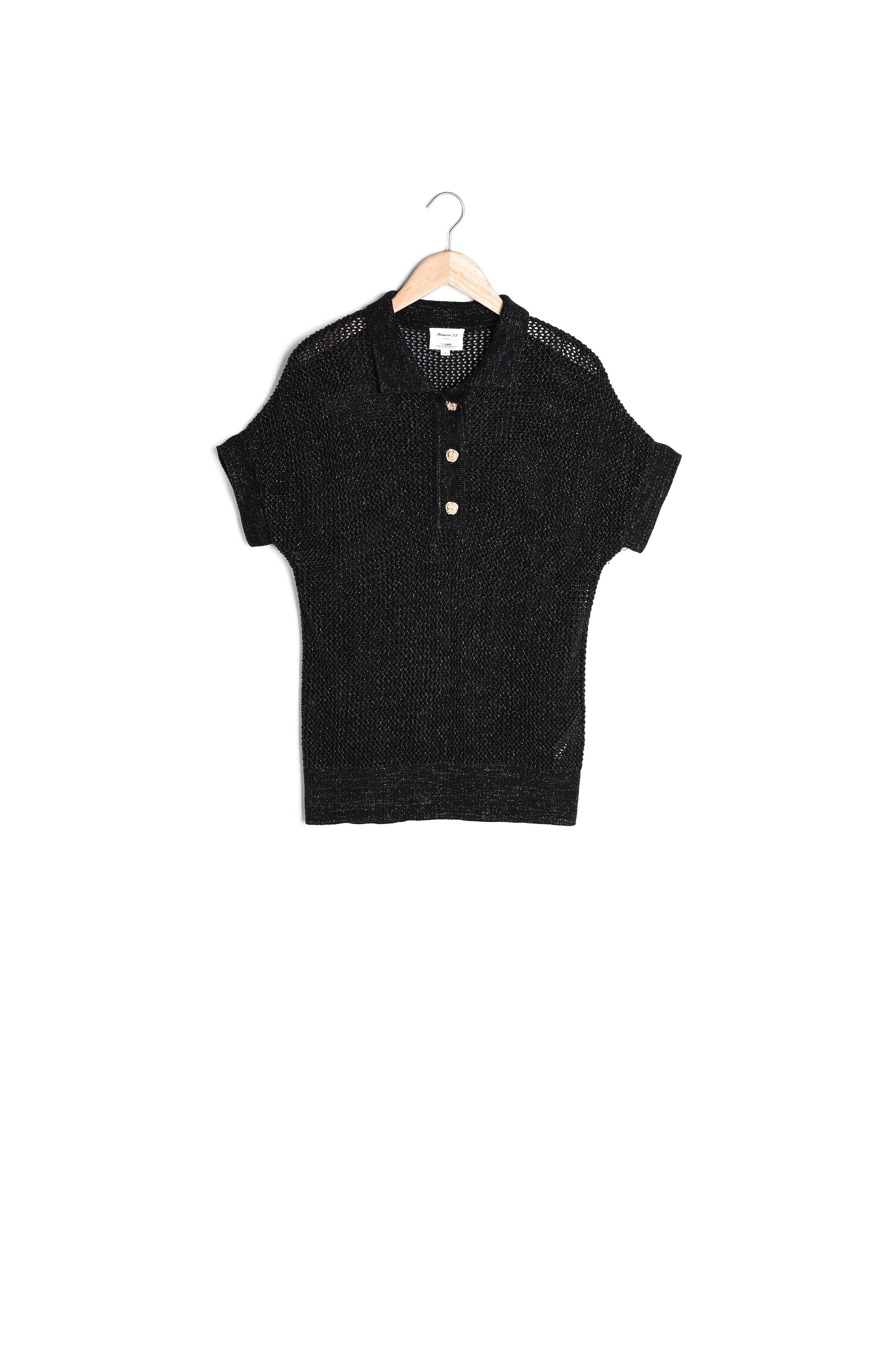 Polo en maille Lune Faume - seconde main