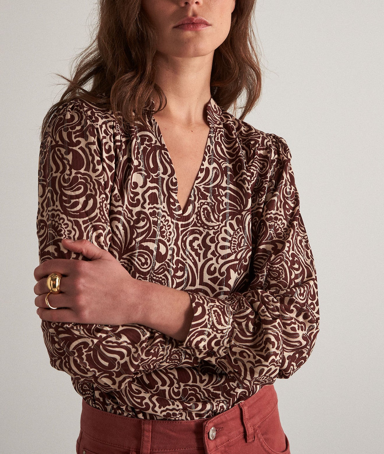 Blouse Tymba Faume - seconde main
