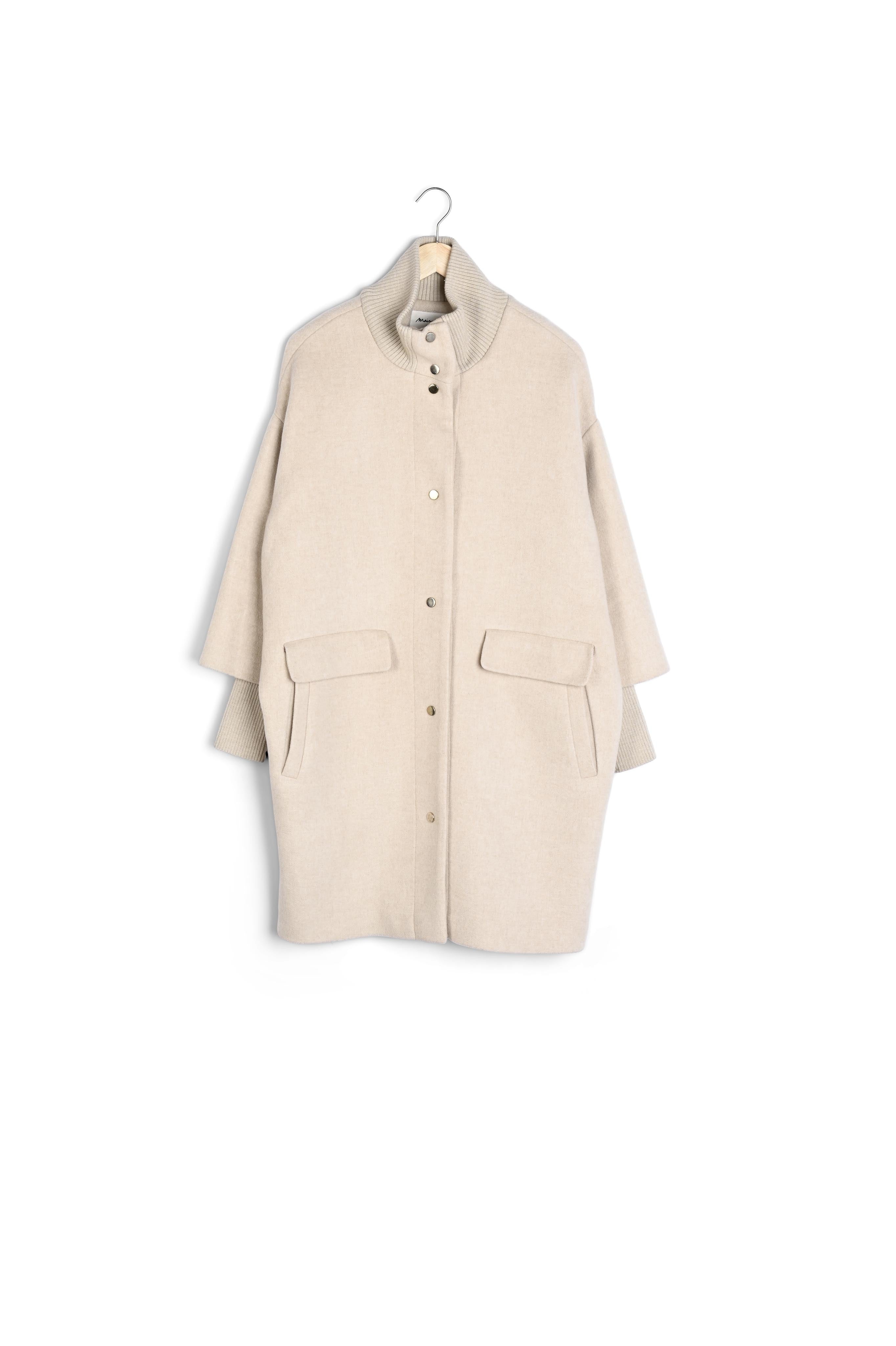 Manteau MAGDA en laine Faume - seconde main