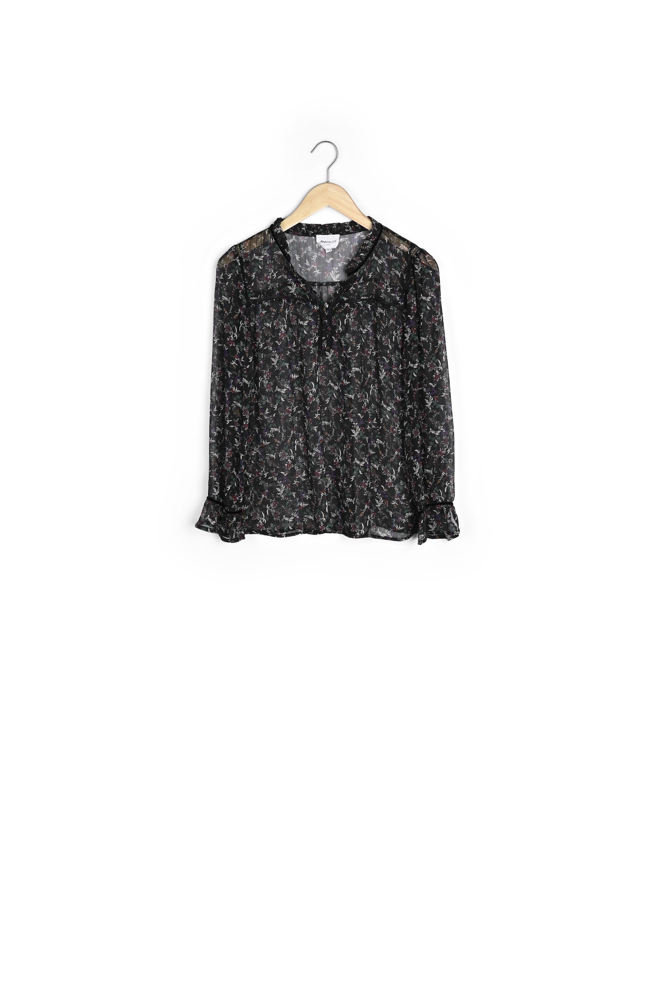 Blouse imprimé fleuri Marcelline Faume - seconde main