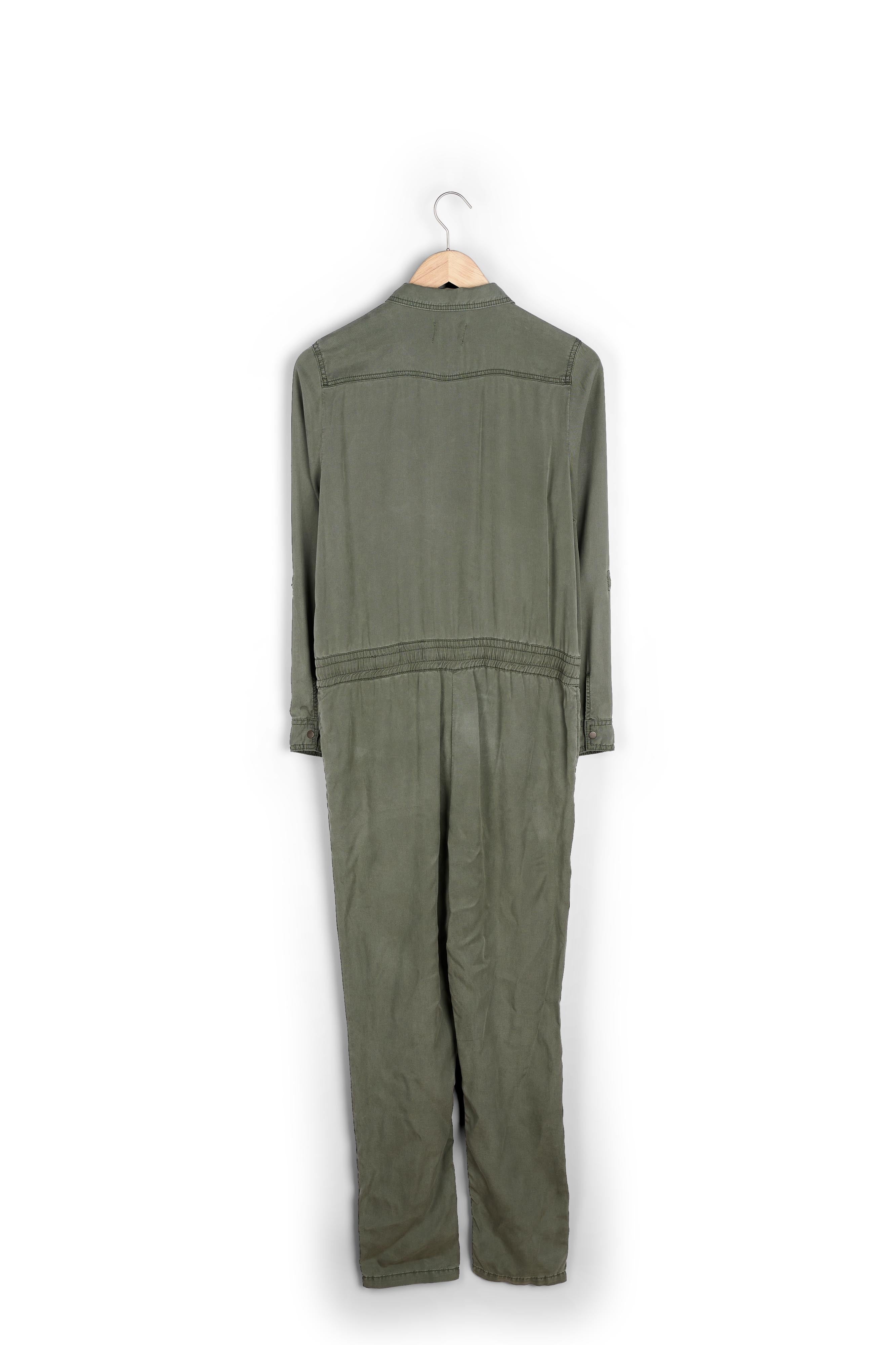 Combinaison kaki en Tencel ® Irina Faume - seconde main