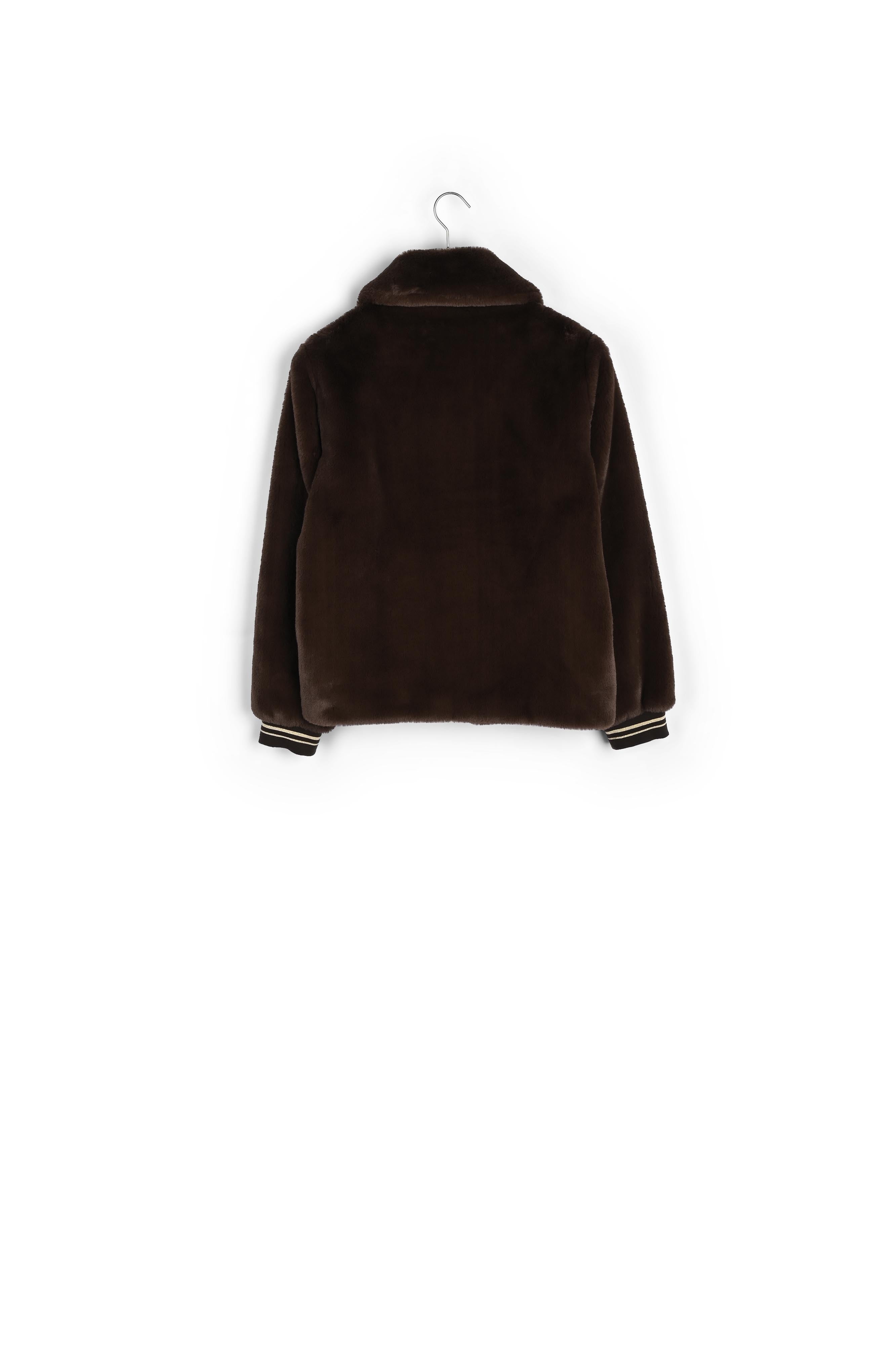 Manteau en fausse fourrure Theo Faume - seconde main