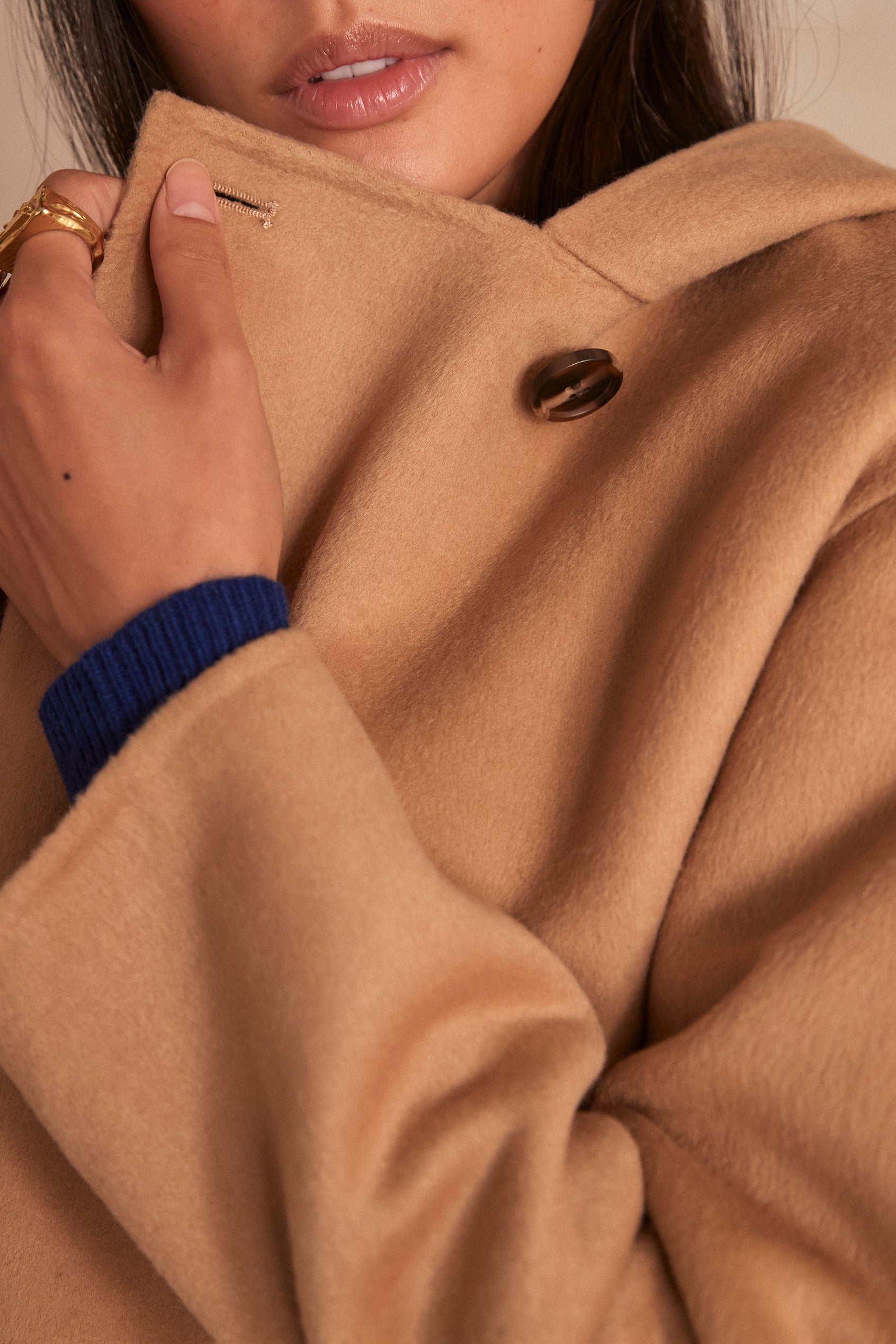 Manteau en laine FLAVIE Faume - seconde main