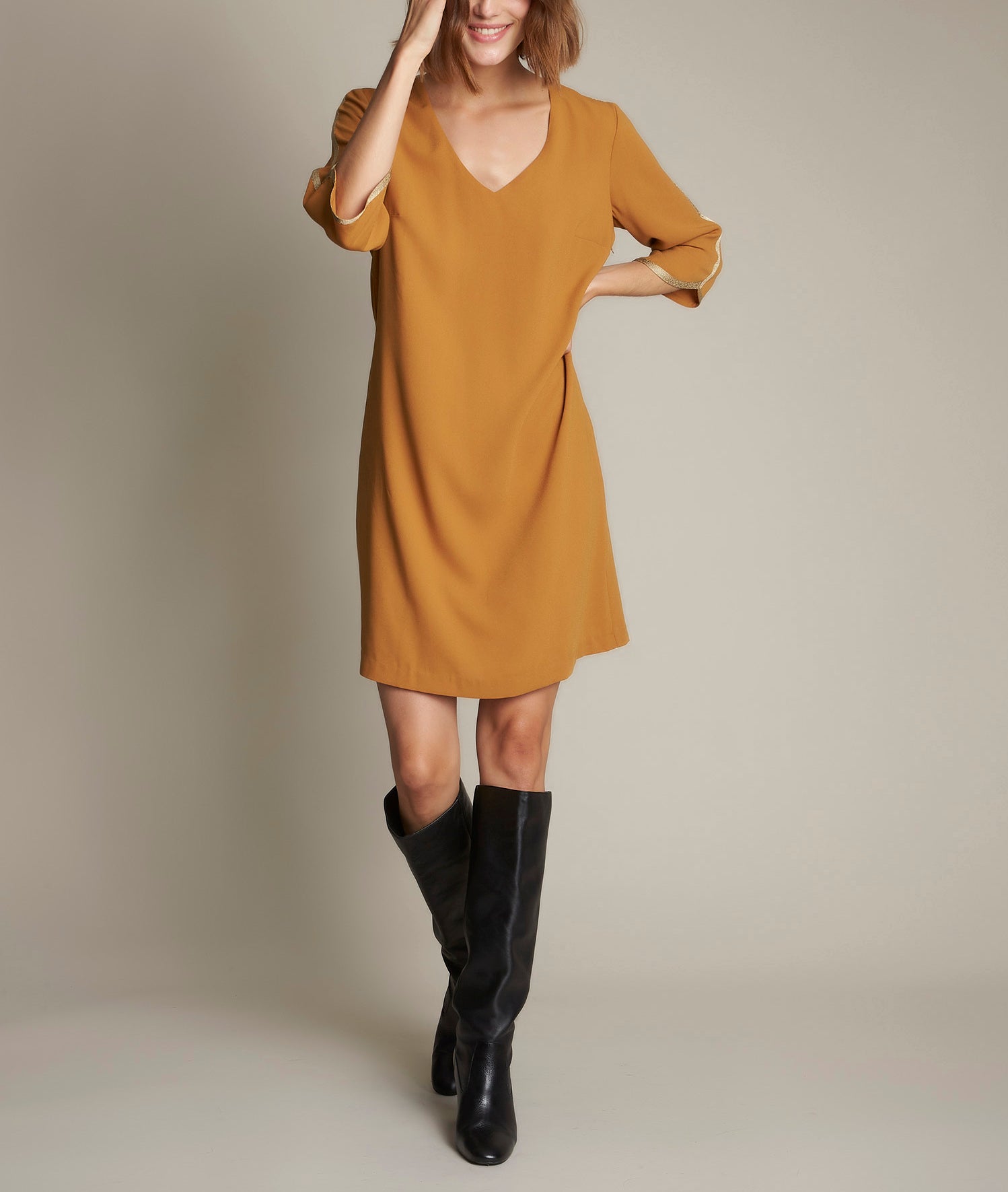 Robe jaune Clémentine Faume - seconde main