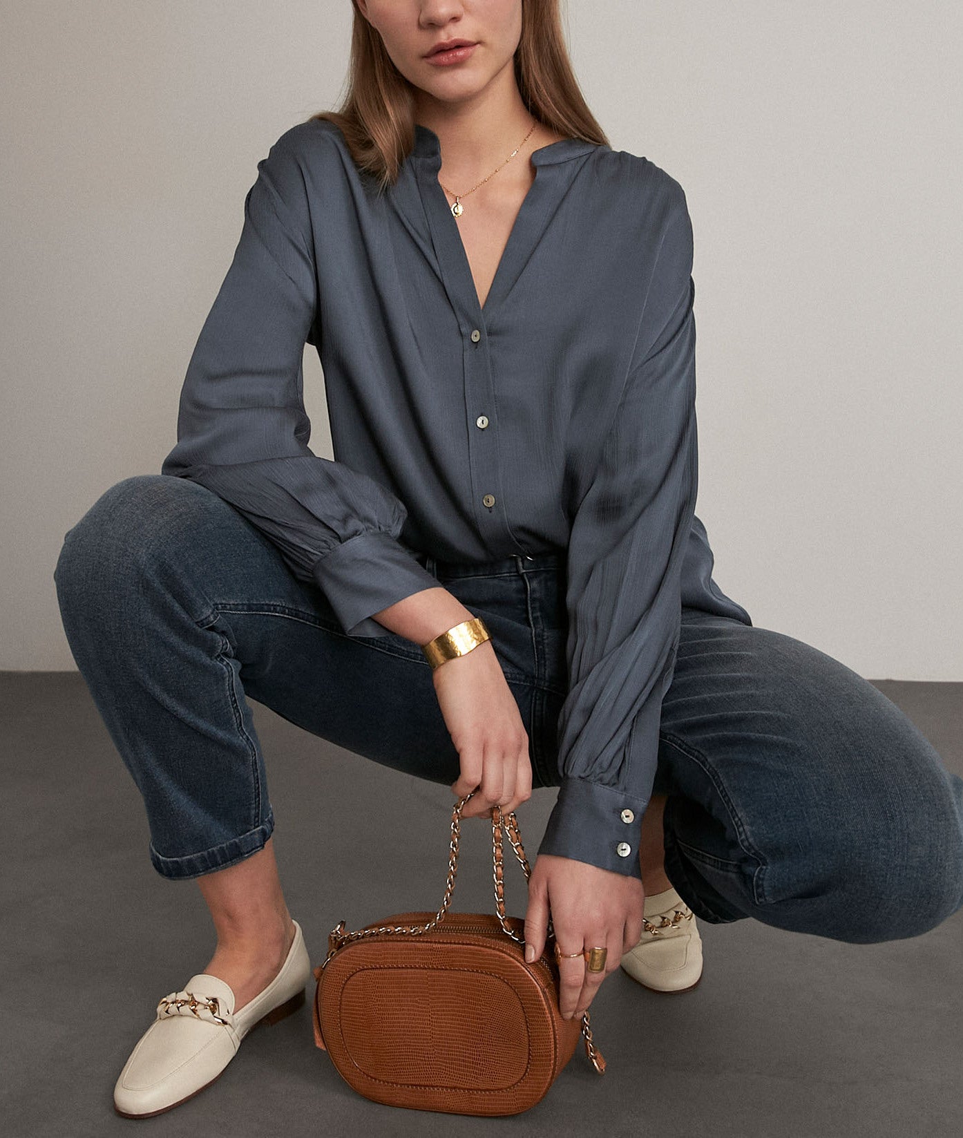 Blouse Tiphanie Faume - seconde main