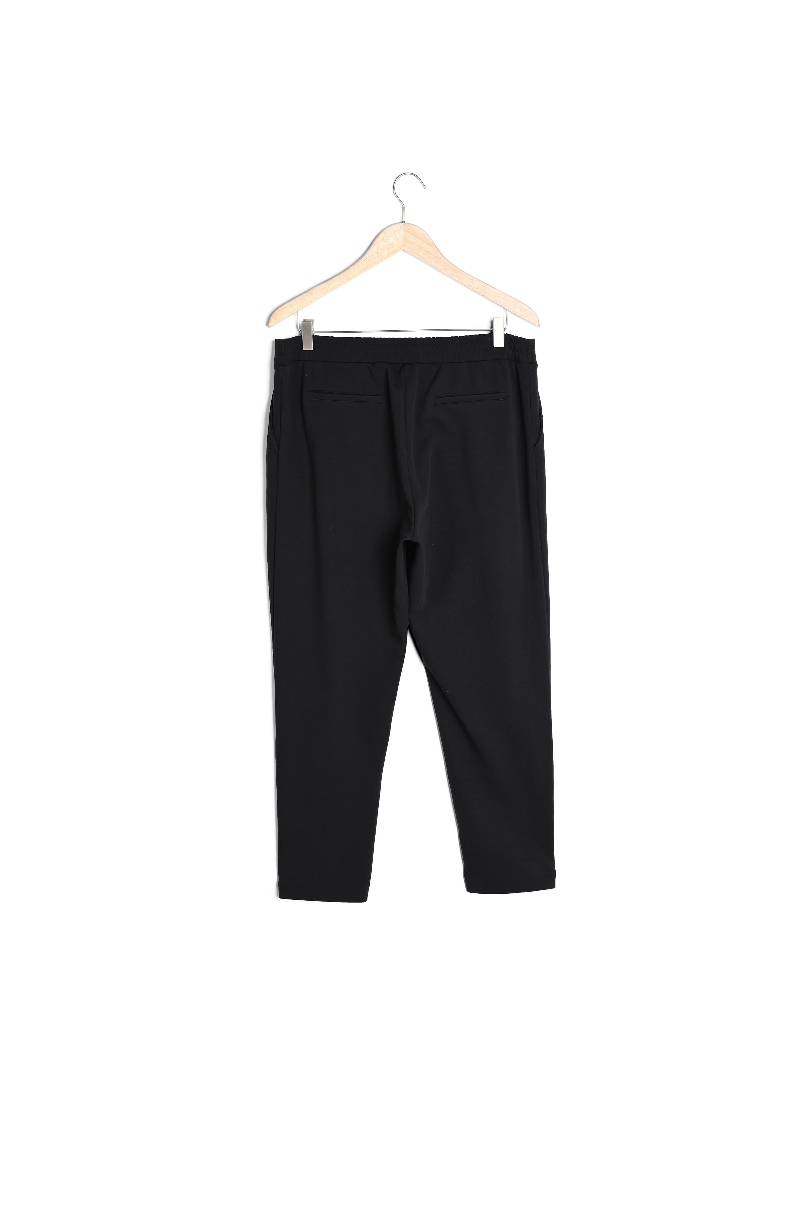 Pantalon de jogging en coton noir Islande Faume - seconde main