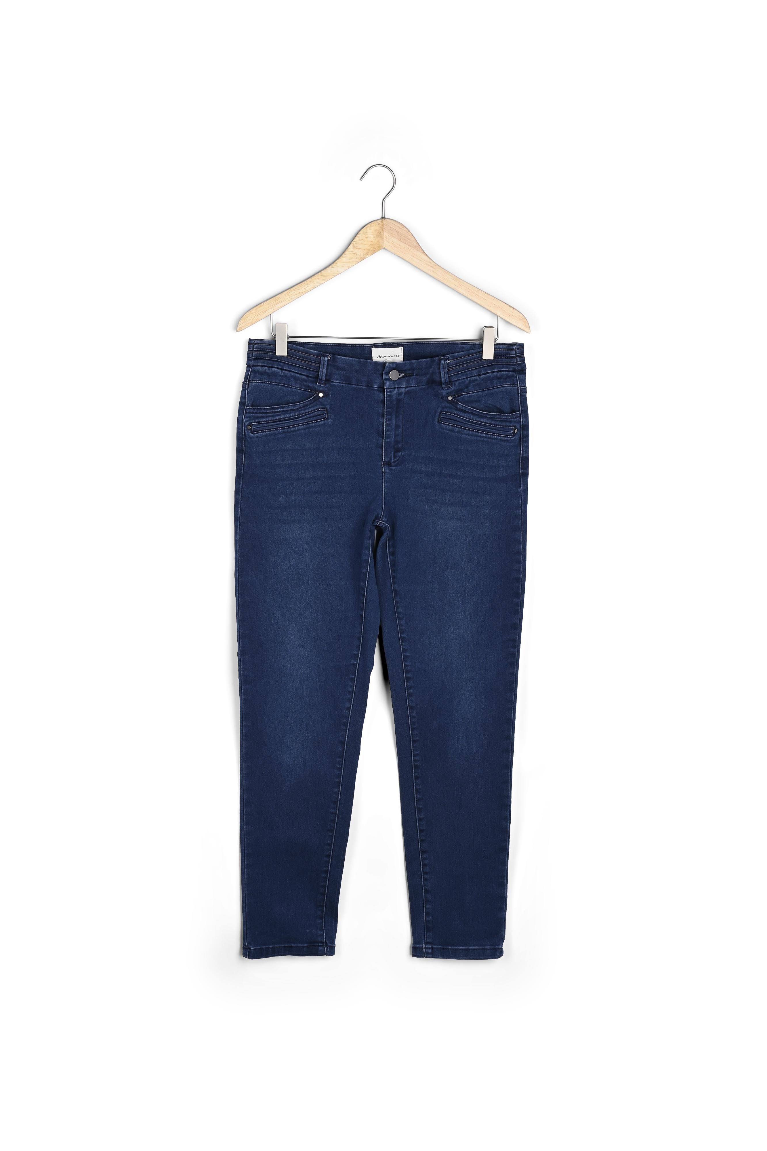 Jean slim en coton bleu foncé BABETH Faume - seconde main