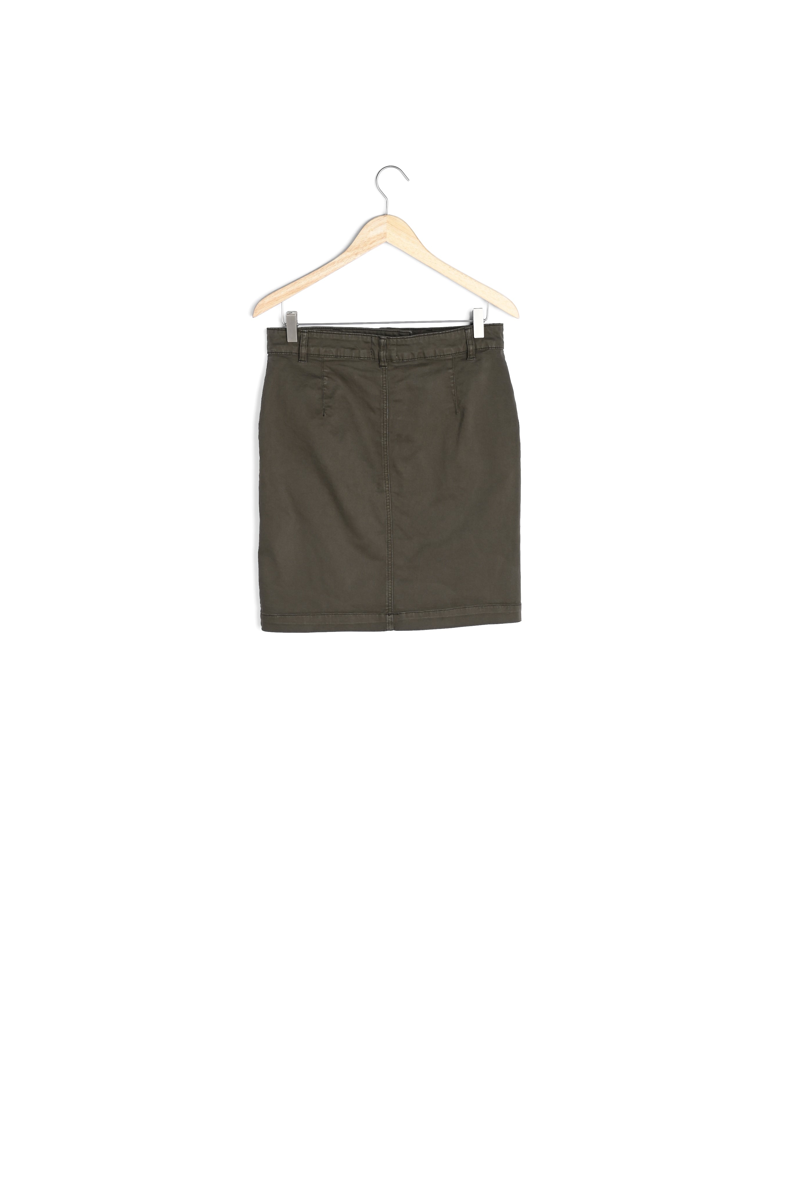 Jupe en coton kaki Balade Faume - seconde main