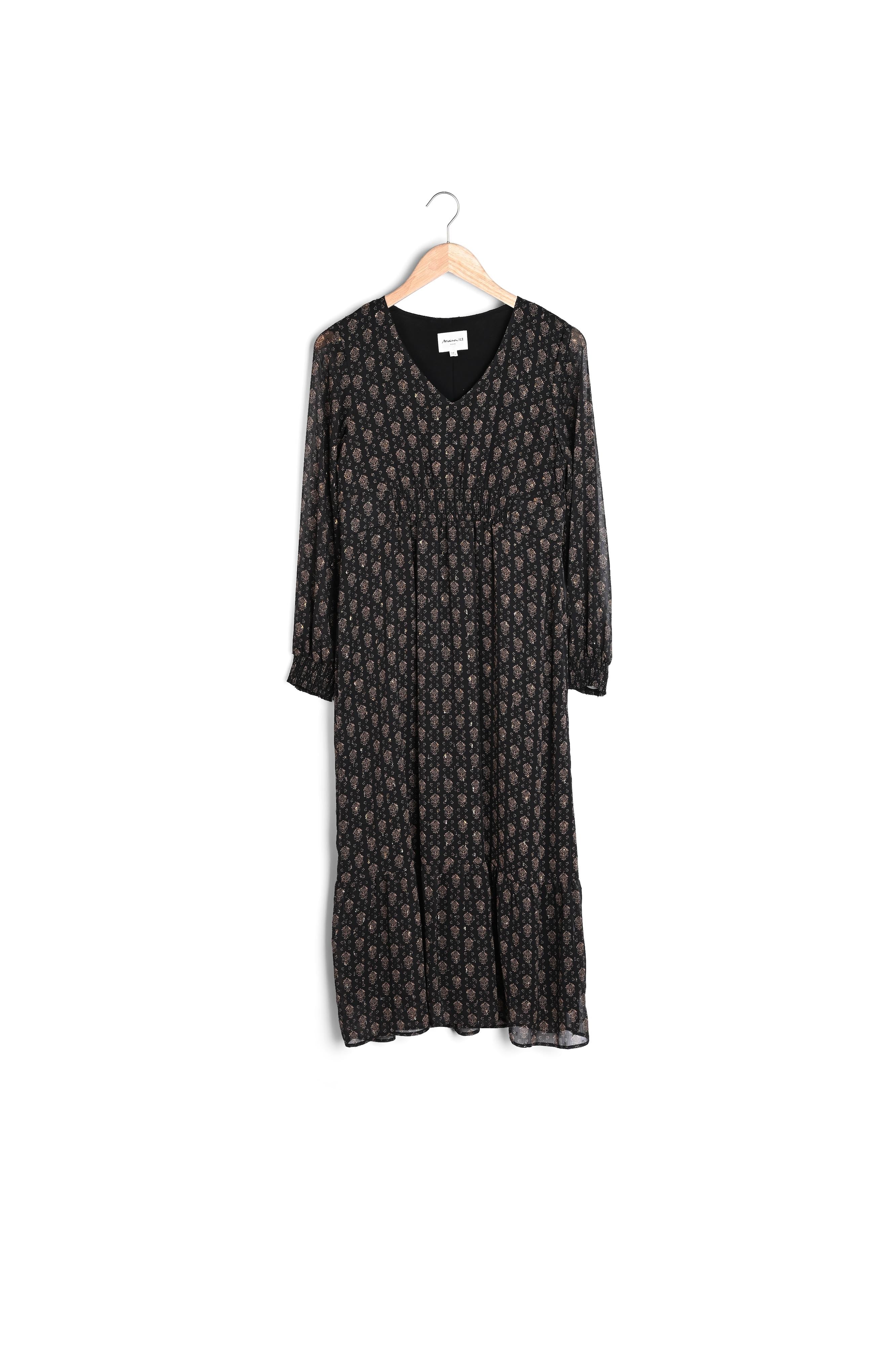 Robe midi imprimée Ninon Faume - seconde main