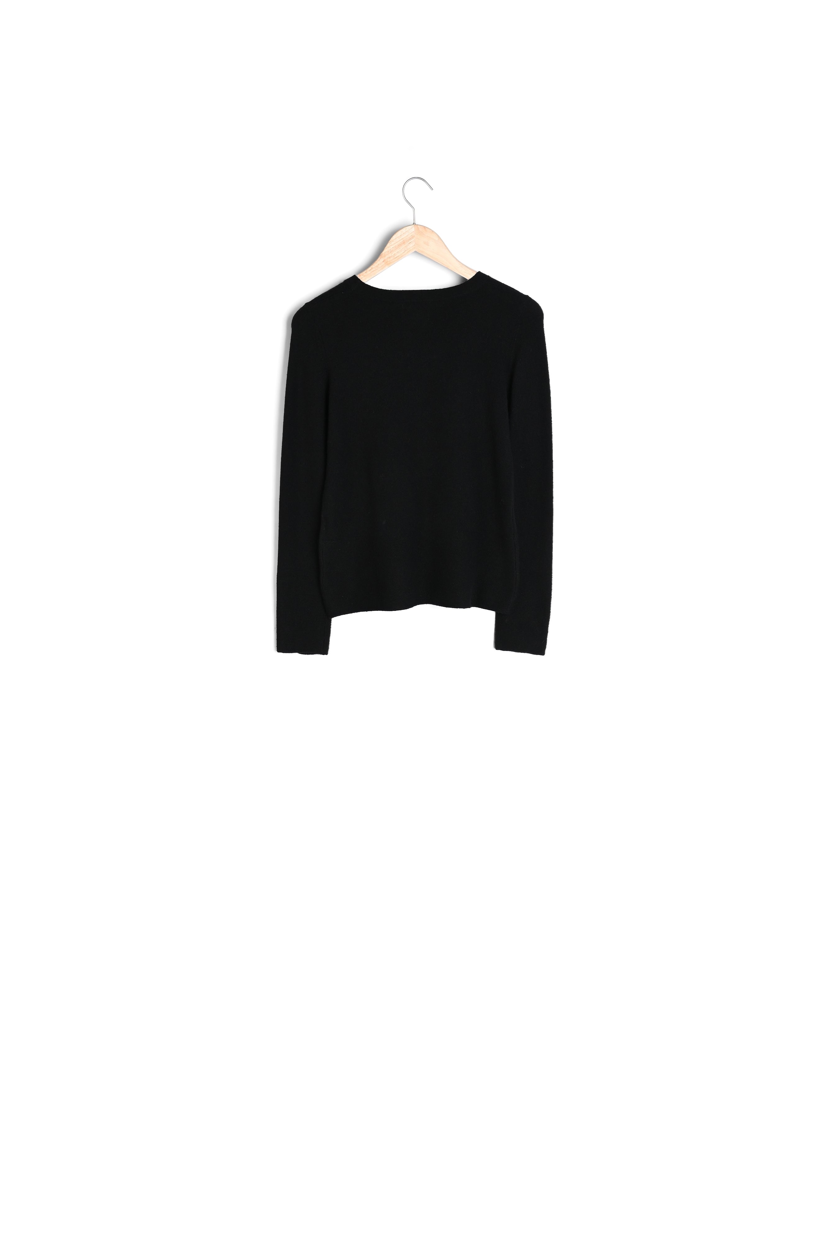 Pull en cachemire noir River Faume - seconde main