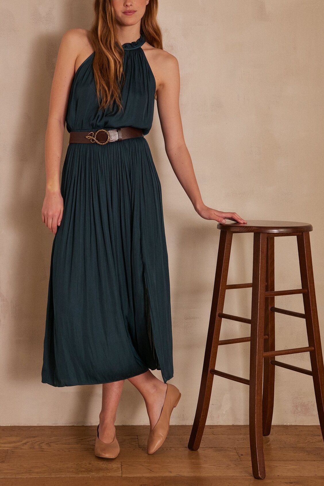 Top satiné PILAR Faume - seconde main