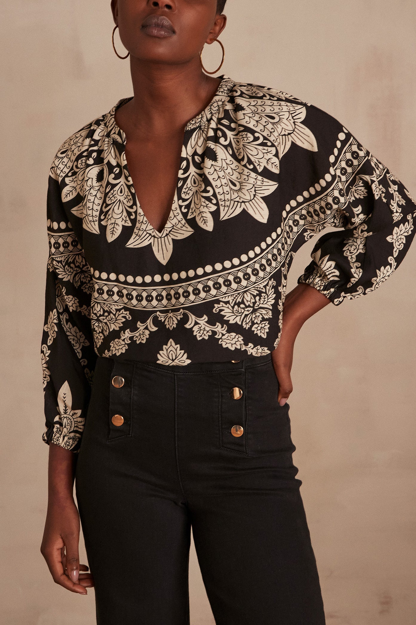 Blouse Coco Faume - seconde main