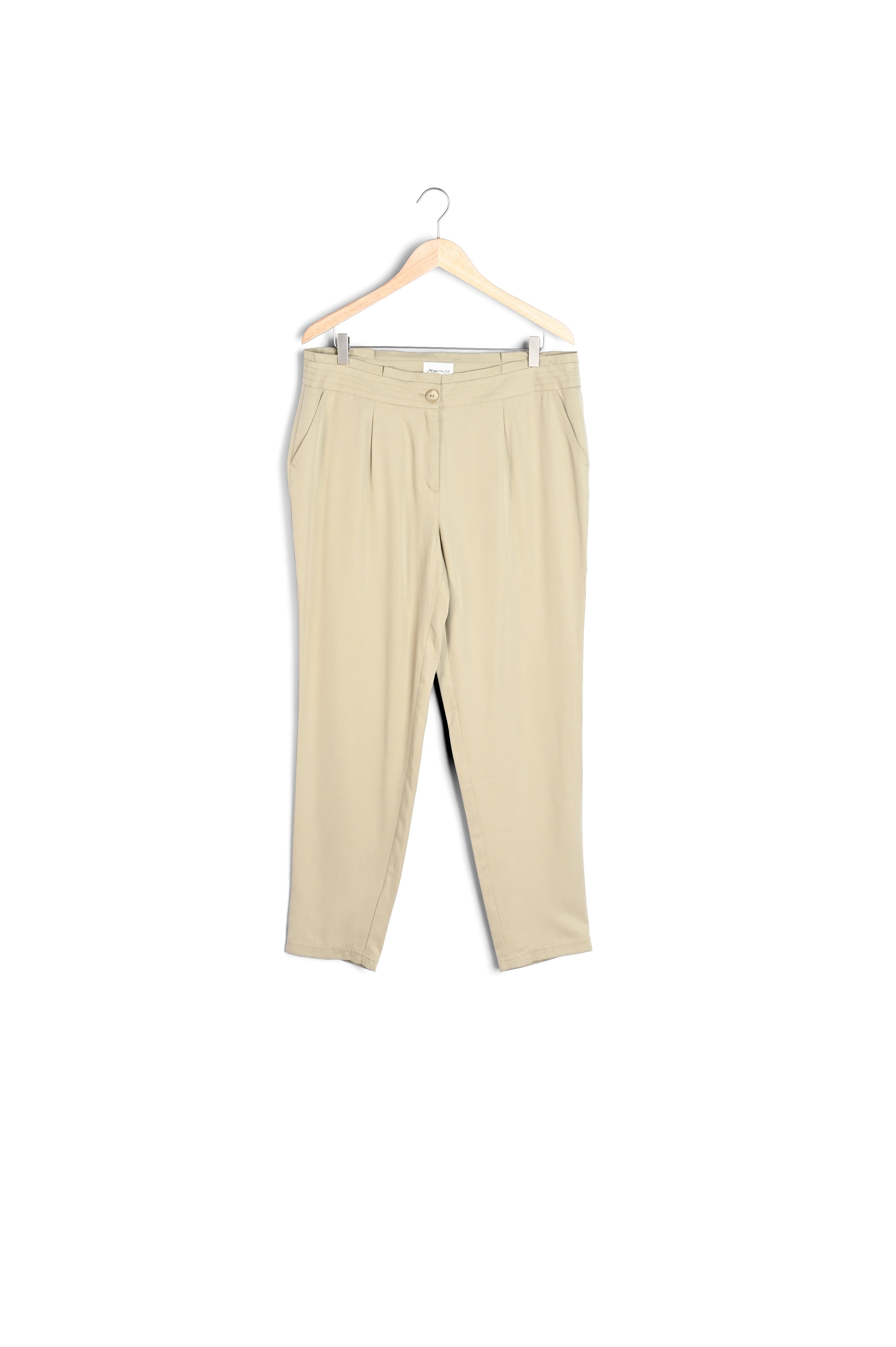 Pantalon argile cigarette Elfe Faume - seconde main