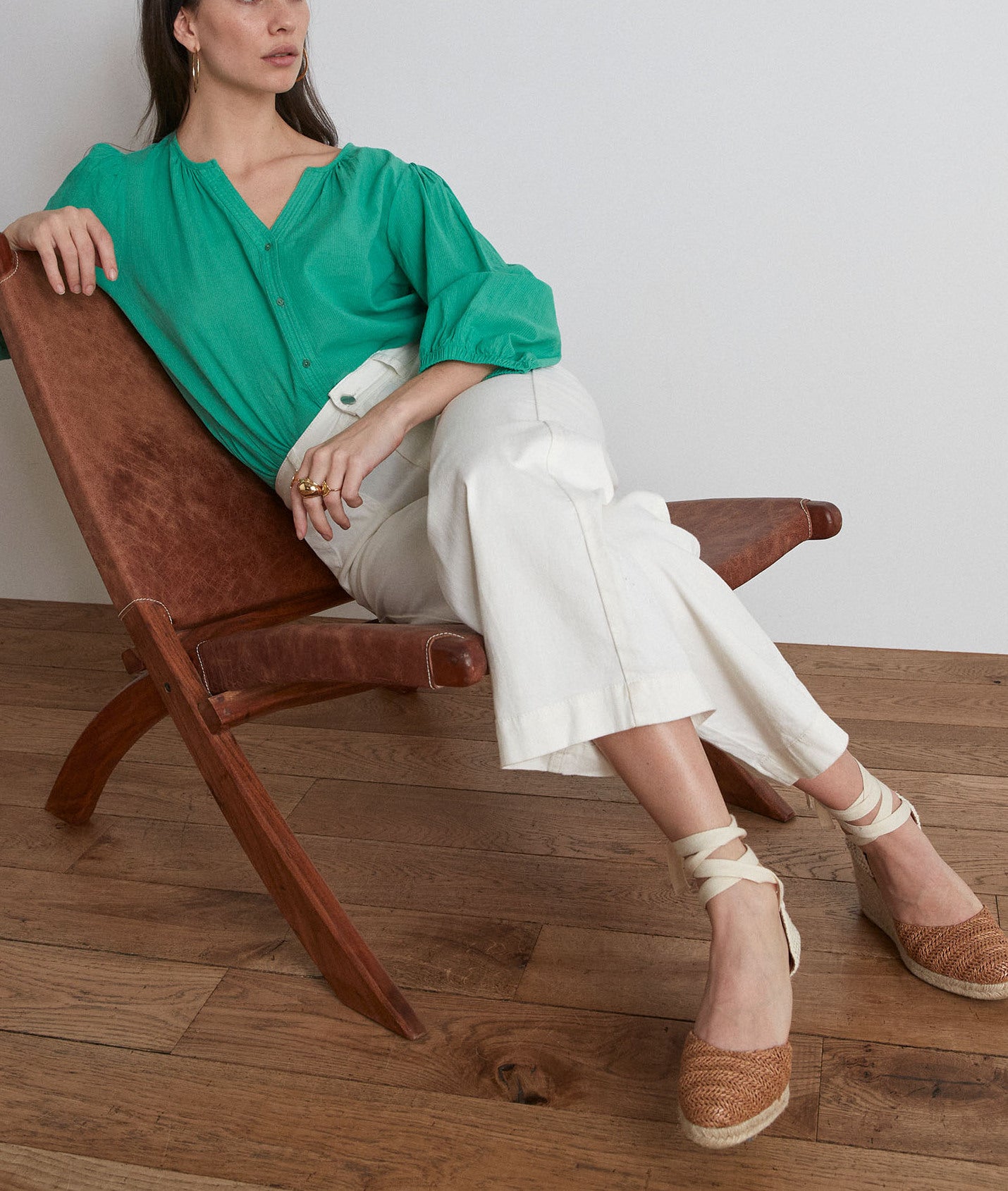 Blouse Tituan Faume - seconde main