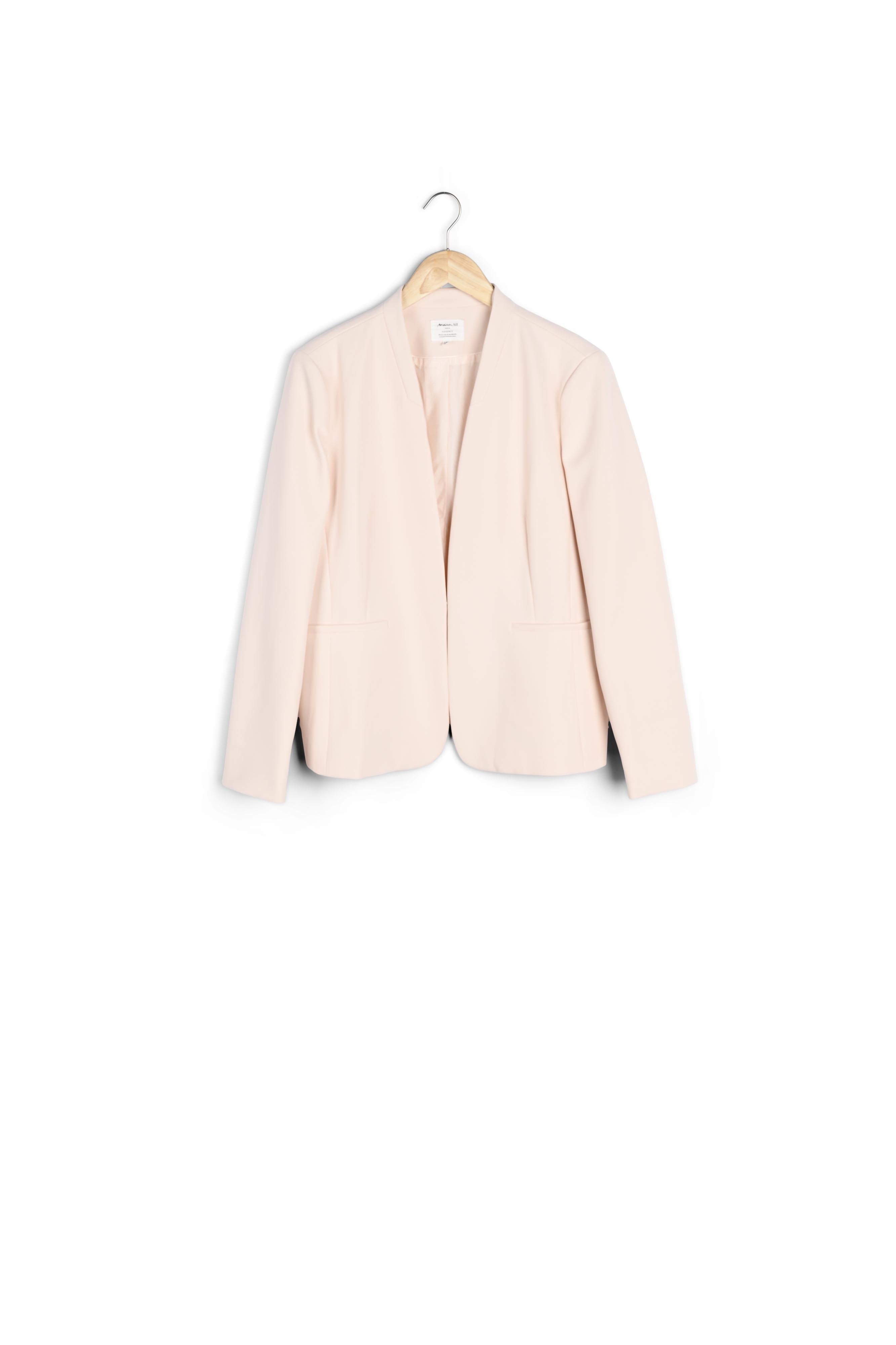 Veste en microfibre nude Clara Faume - seconde main