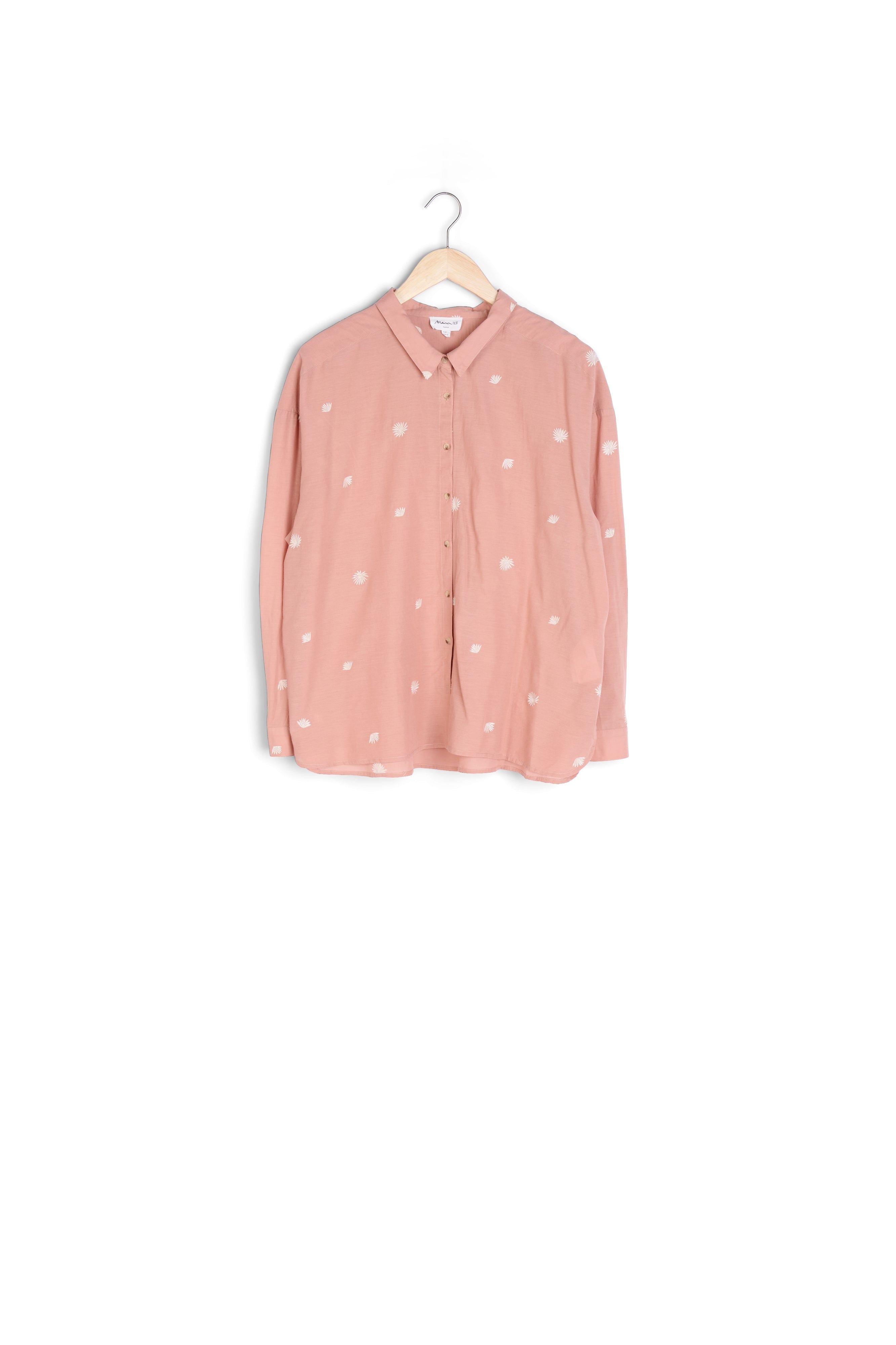 Chemise en coton brodé make up Lolita Faume - seconde main