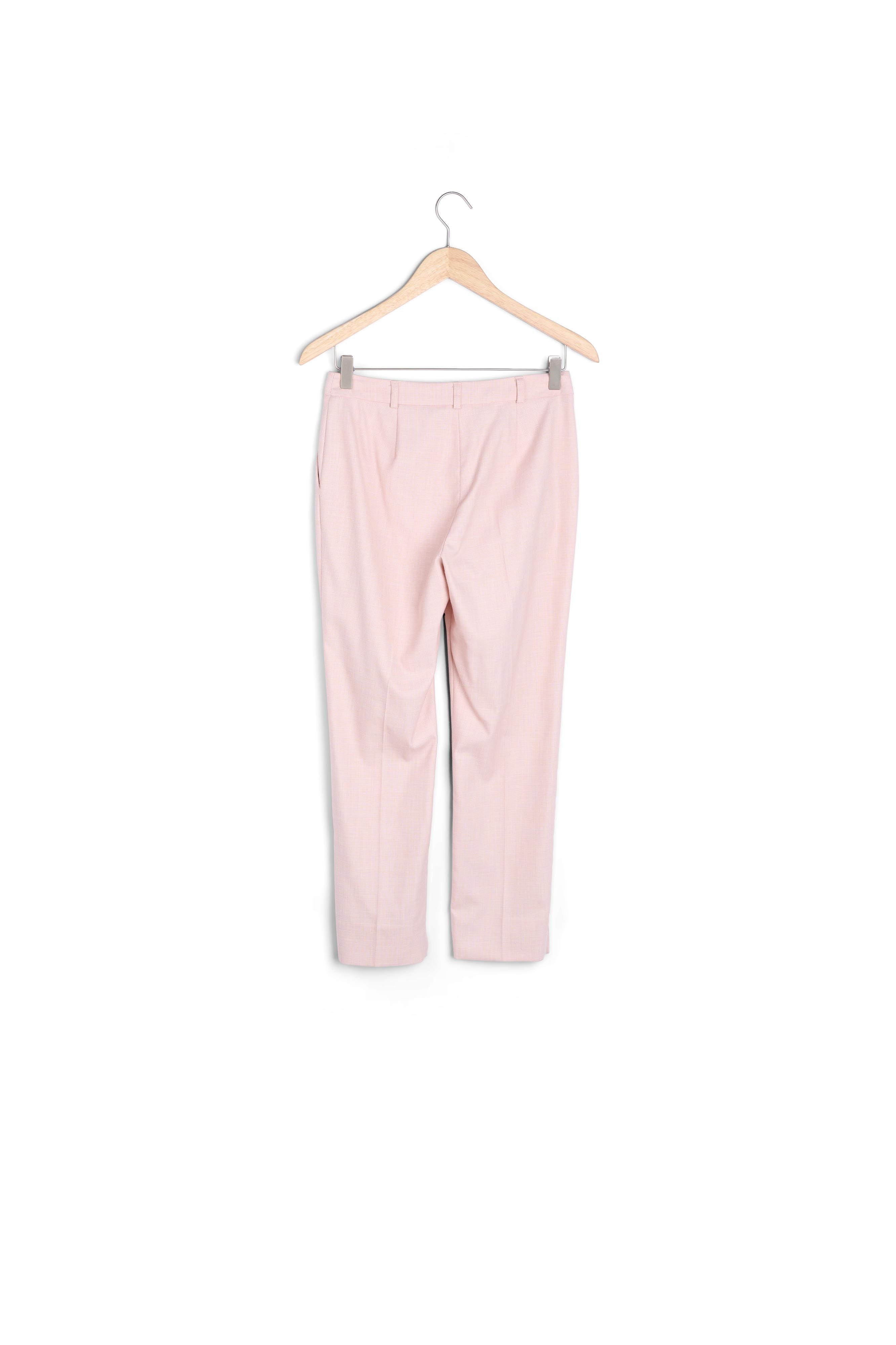 Pantalon cigarette nude Suzanne Faume - seconde main