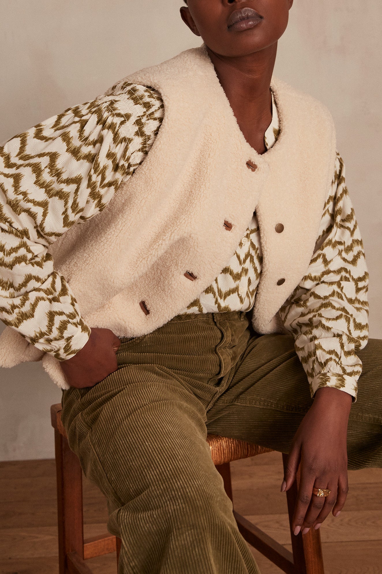 Blouse Casey Faume - seconde main