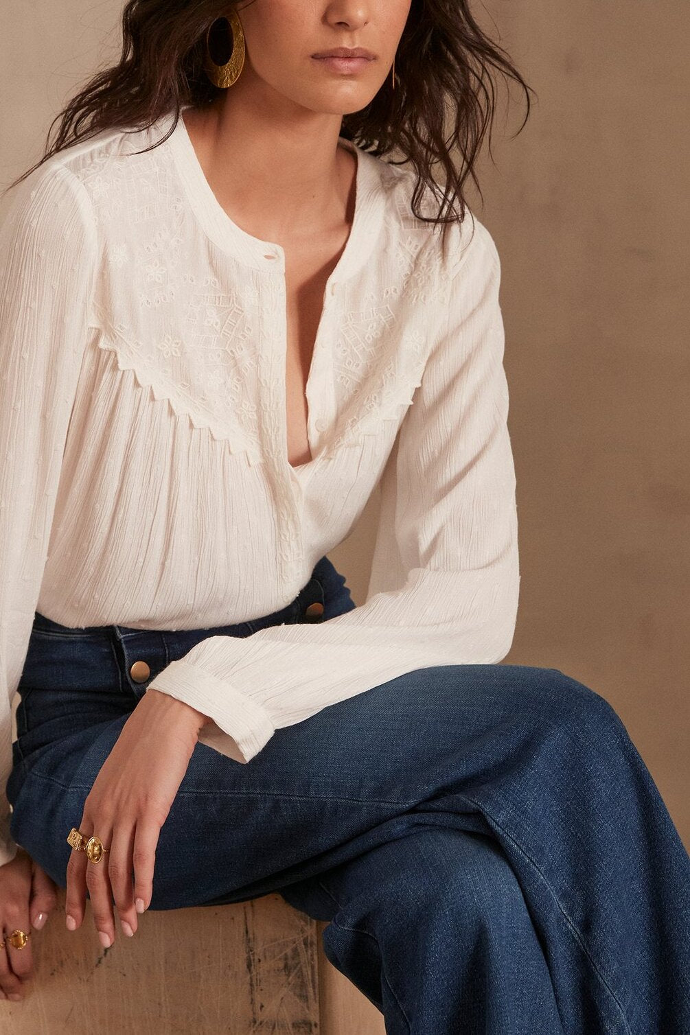 Blouse BERTILLE Faume - seconde main