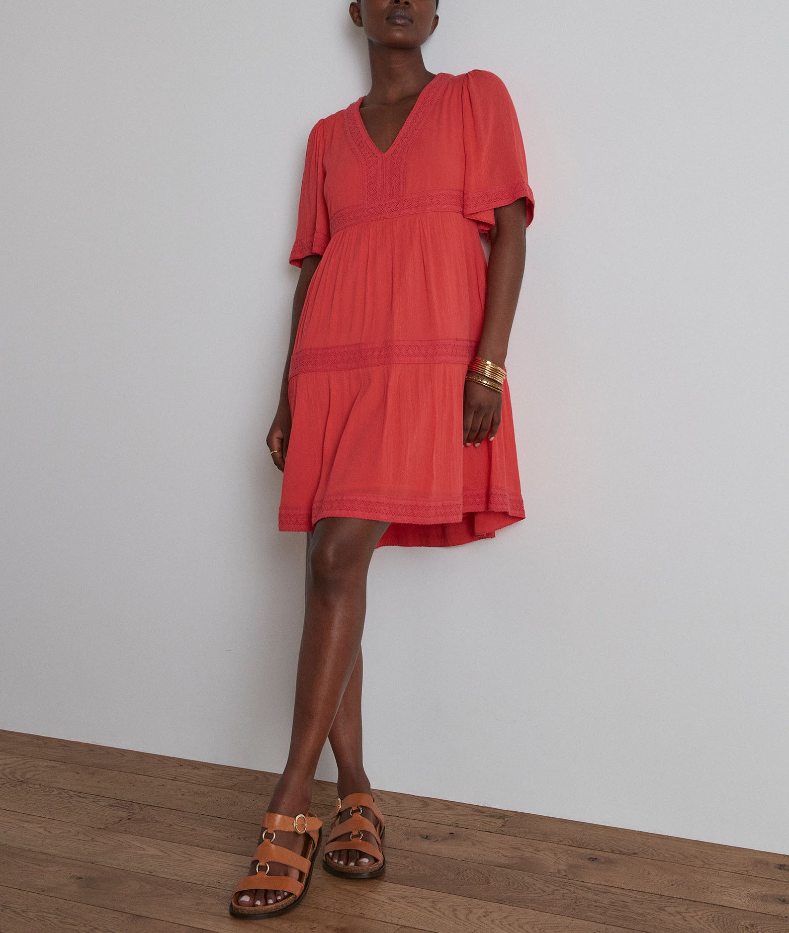 Robe Clea Faume - seconde main