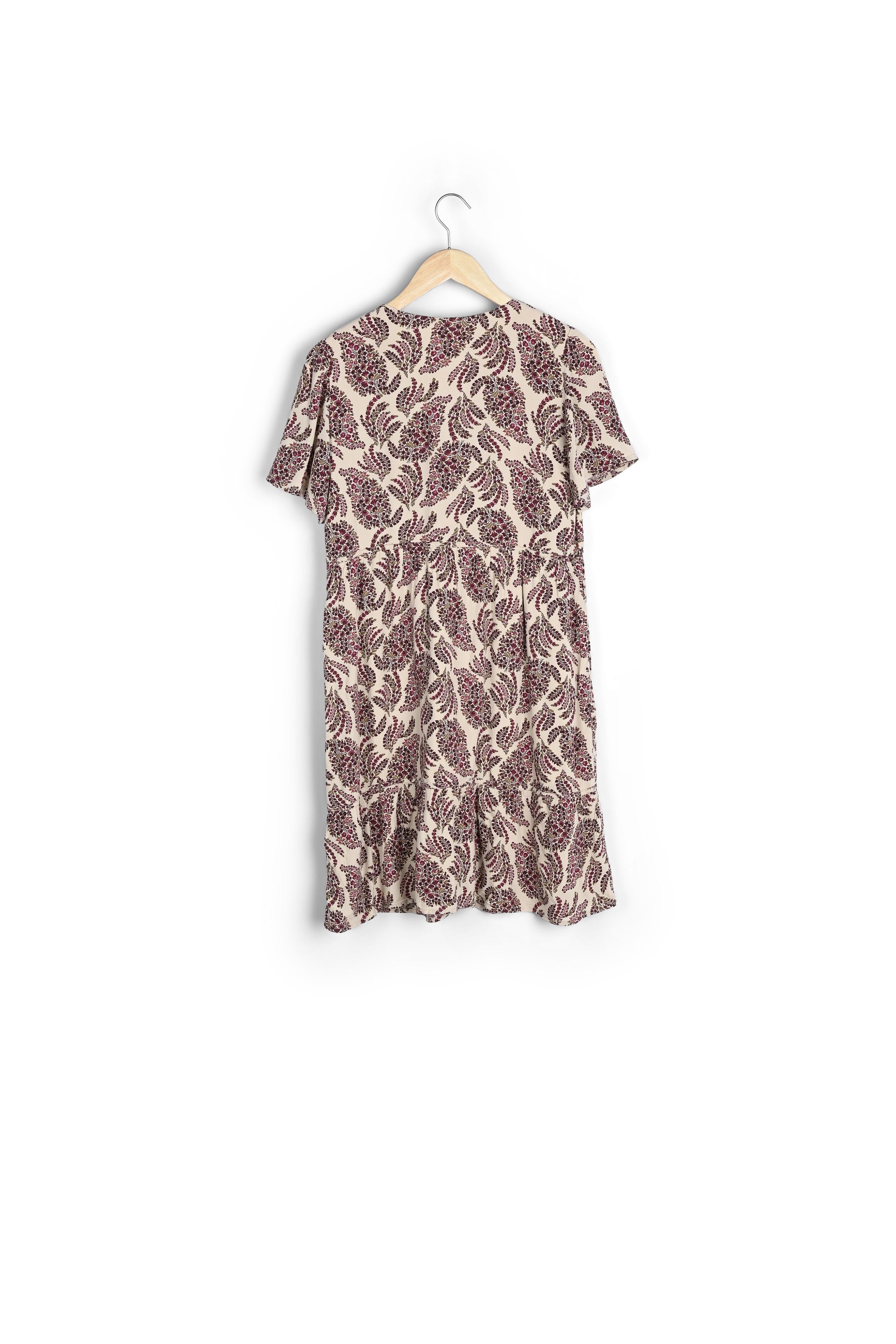 Robe boutonnée imprimée Lise Faume - seconde main