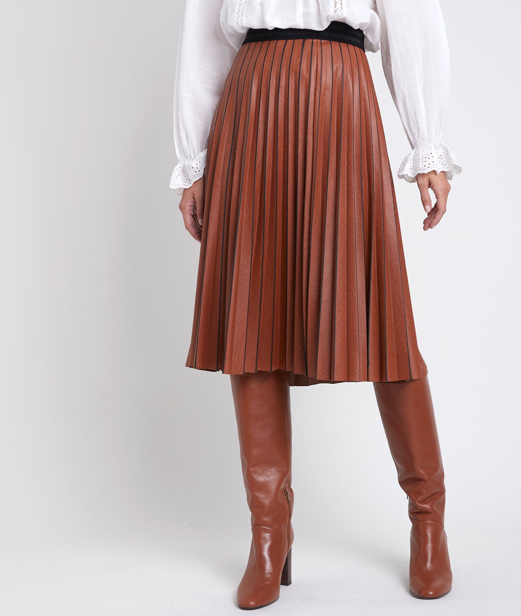 Jupe plissée Garance Faume - seconde main