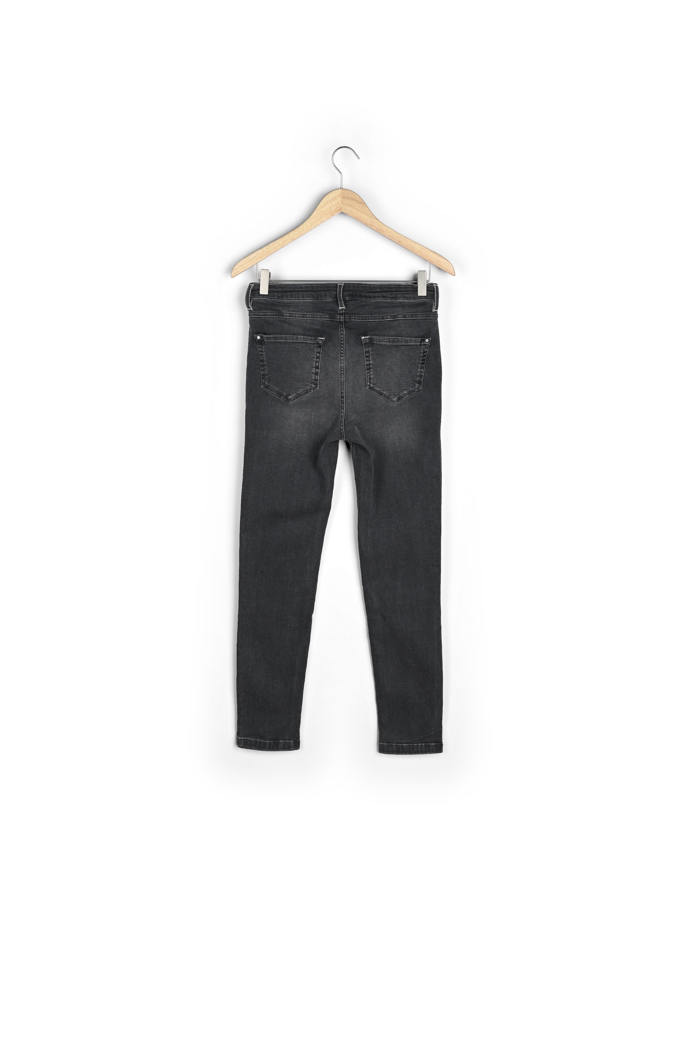 L'iconique slim gris chiné Prunelle Faume - seconde main