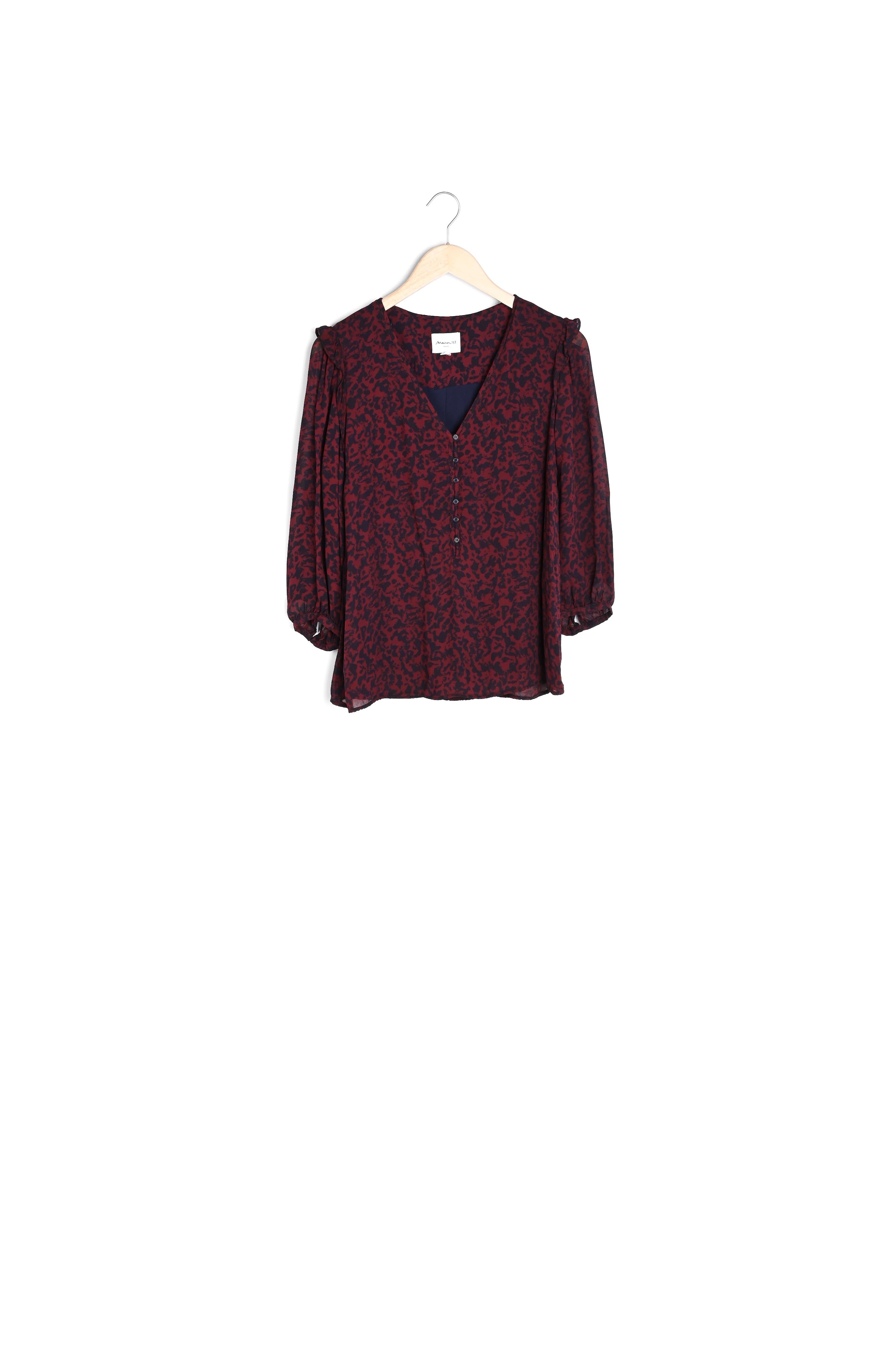 Blouse imprimée Tanger Faume - seconde main