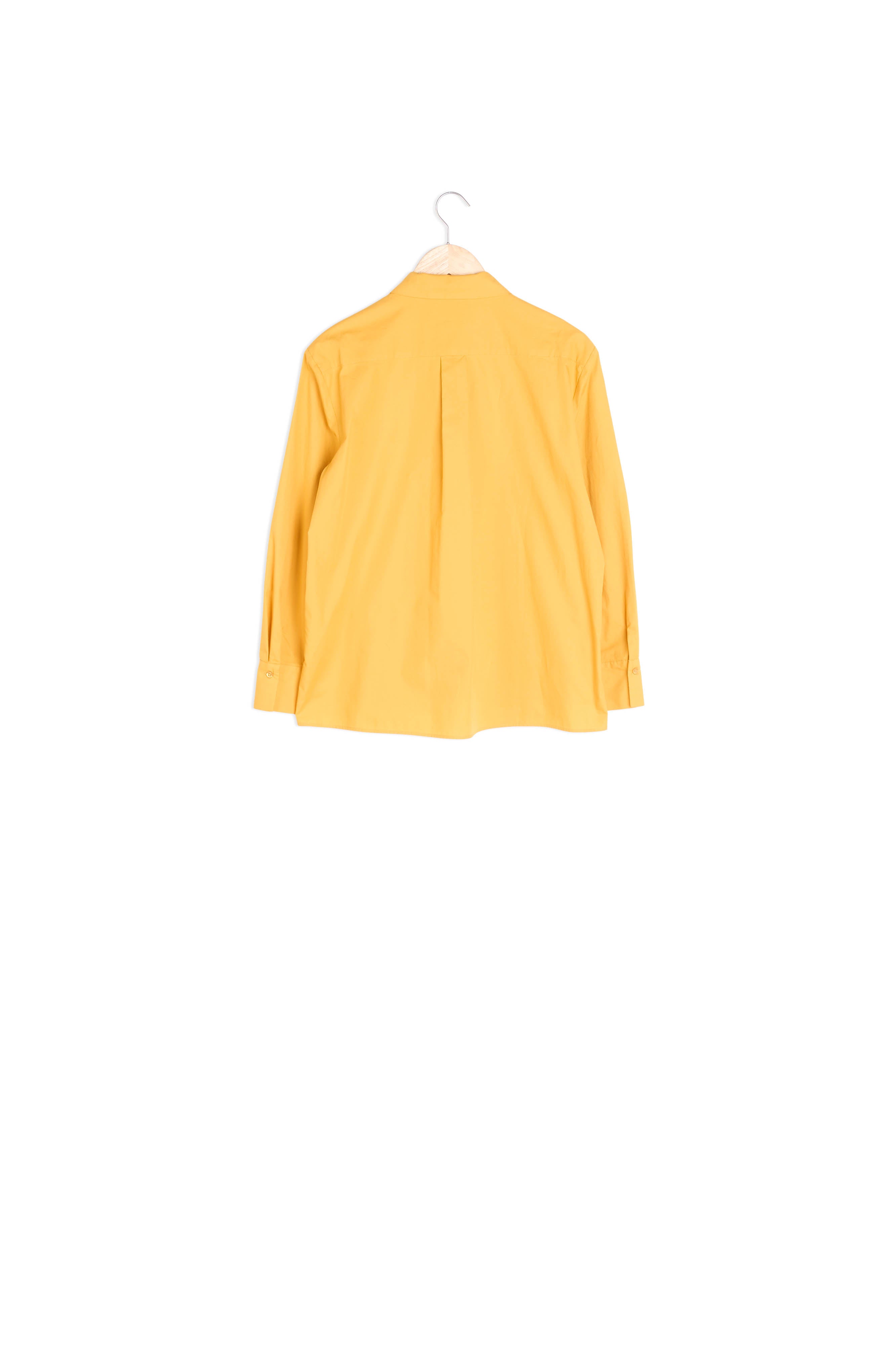 Chemise impeccable en coton jaune Esmeralda Faume - seconde main